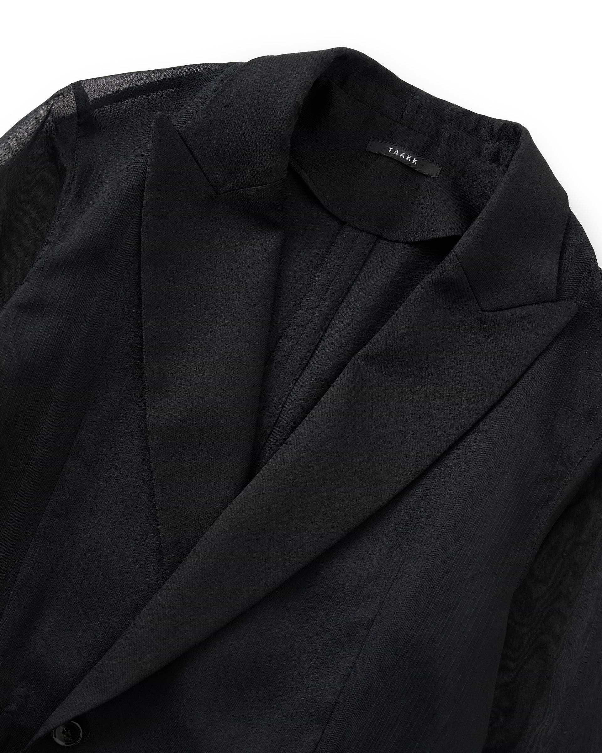 ストライプシャツ切替ジャケット 23SS | TAAKK