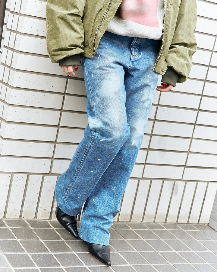 【25SS】ストレートジーントラウザー