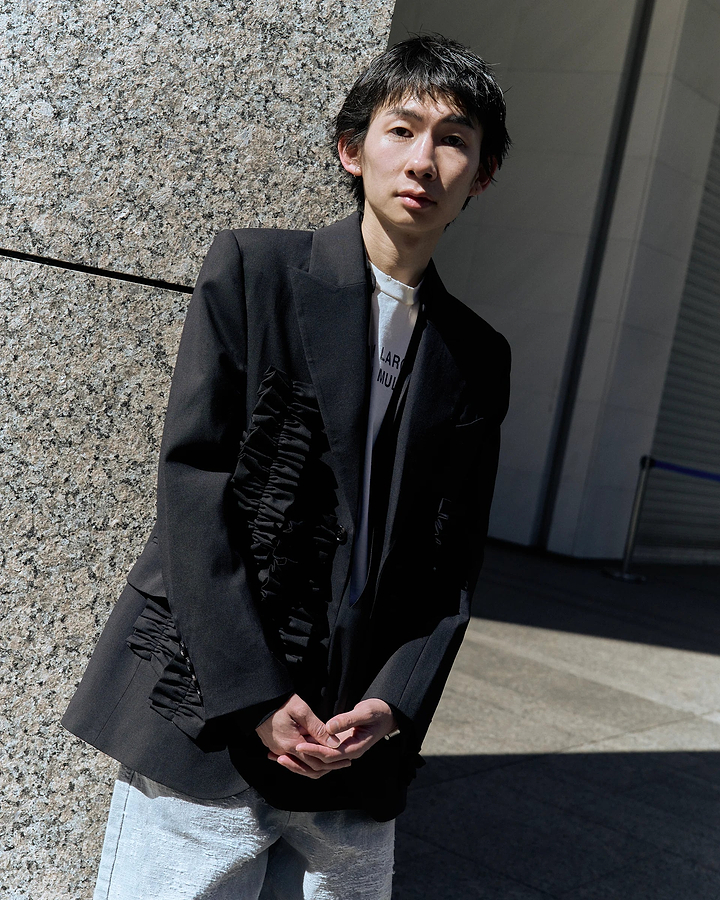 【25SS】ラッフルブレザー