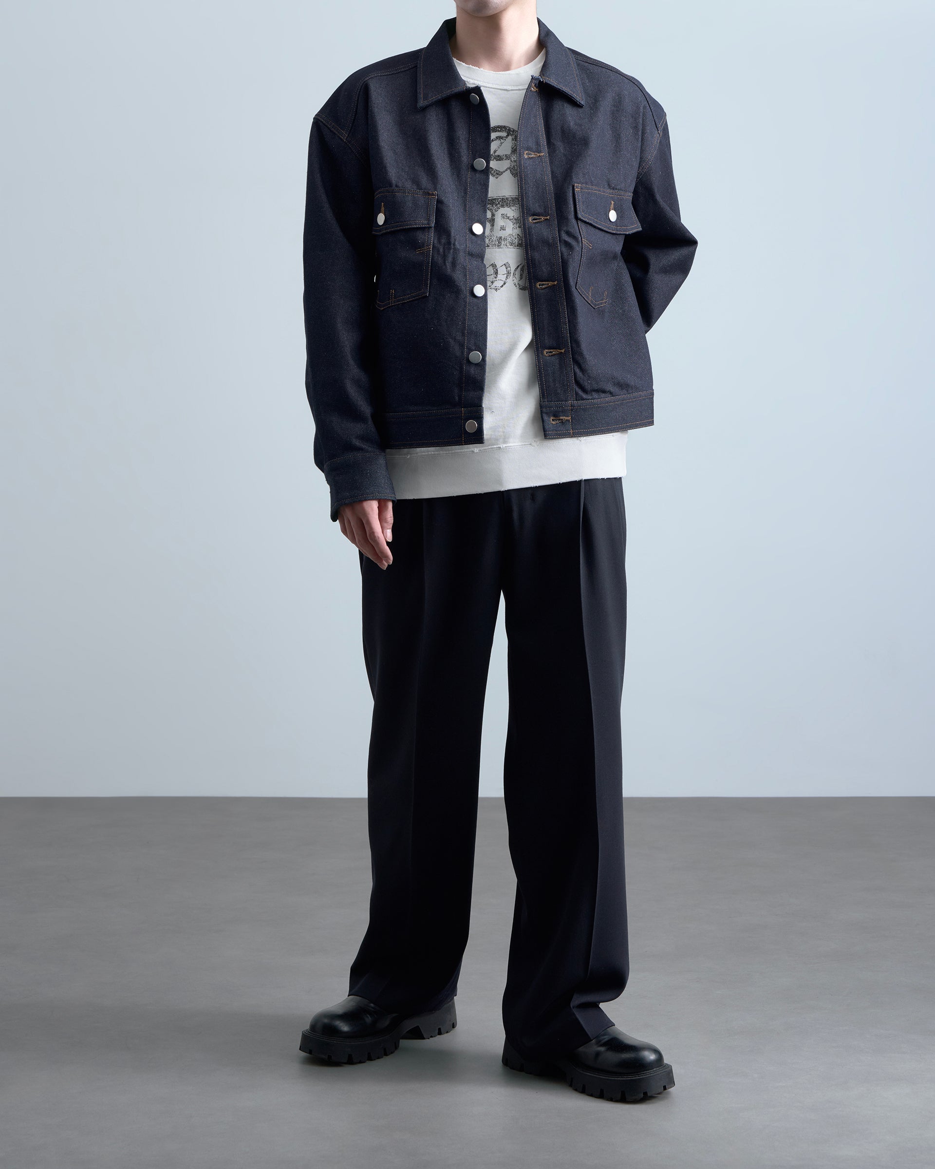 IRENISA】ツータックワイドトラウザーズ – ファッションスナップストア