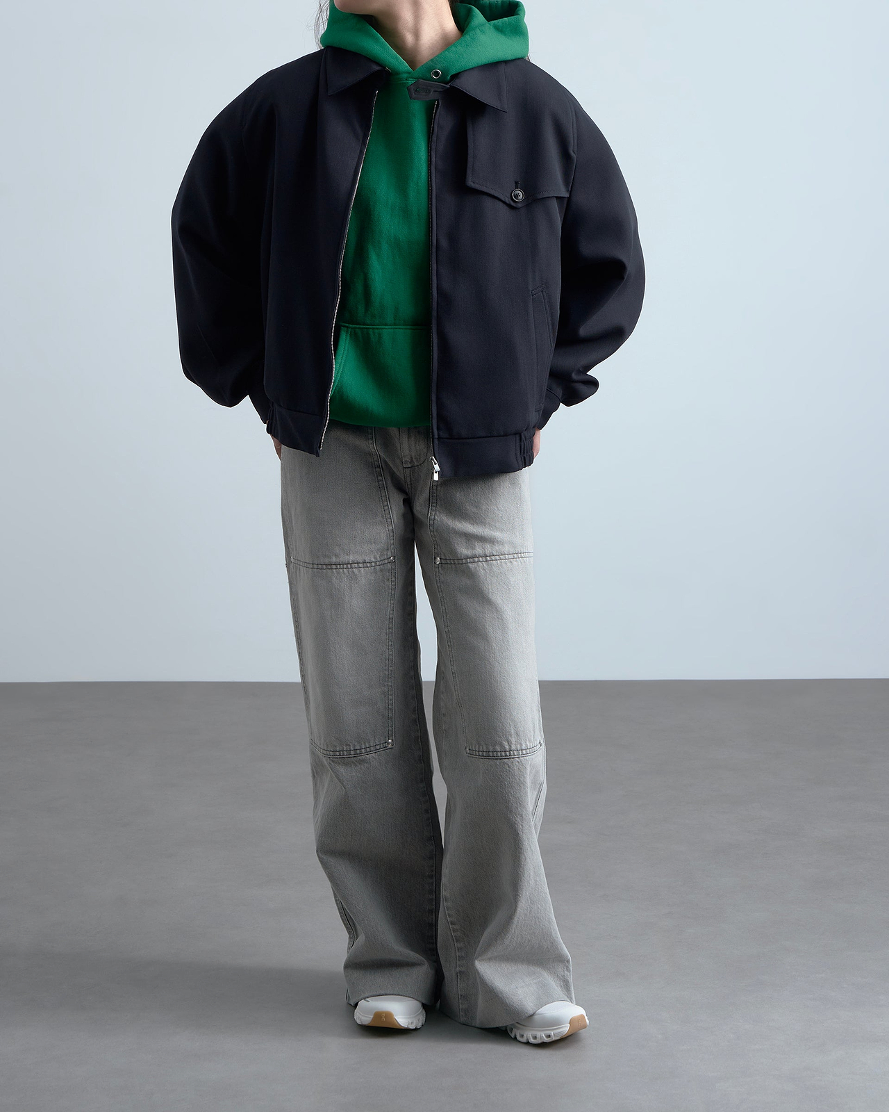 着用サイズ4／身長165cm（スタッフスナップ）