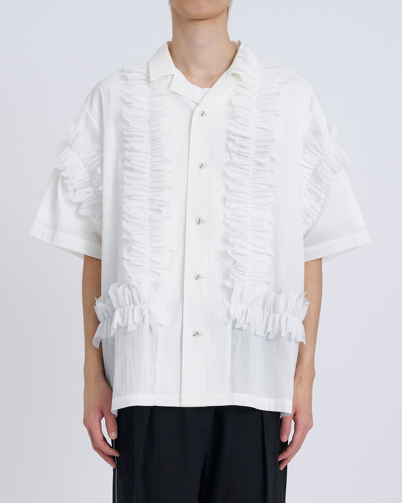 【25SS】フリンジリーフ S/S シャツ