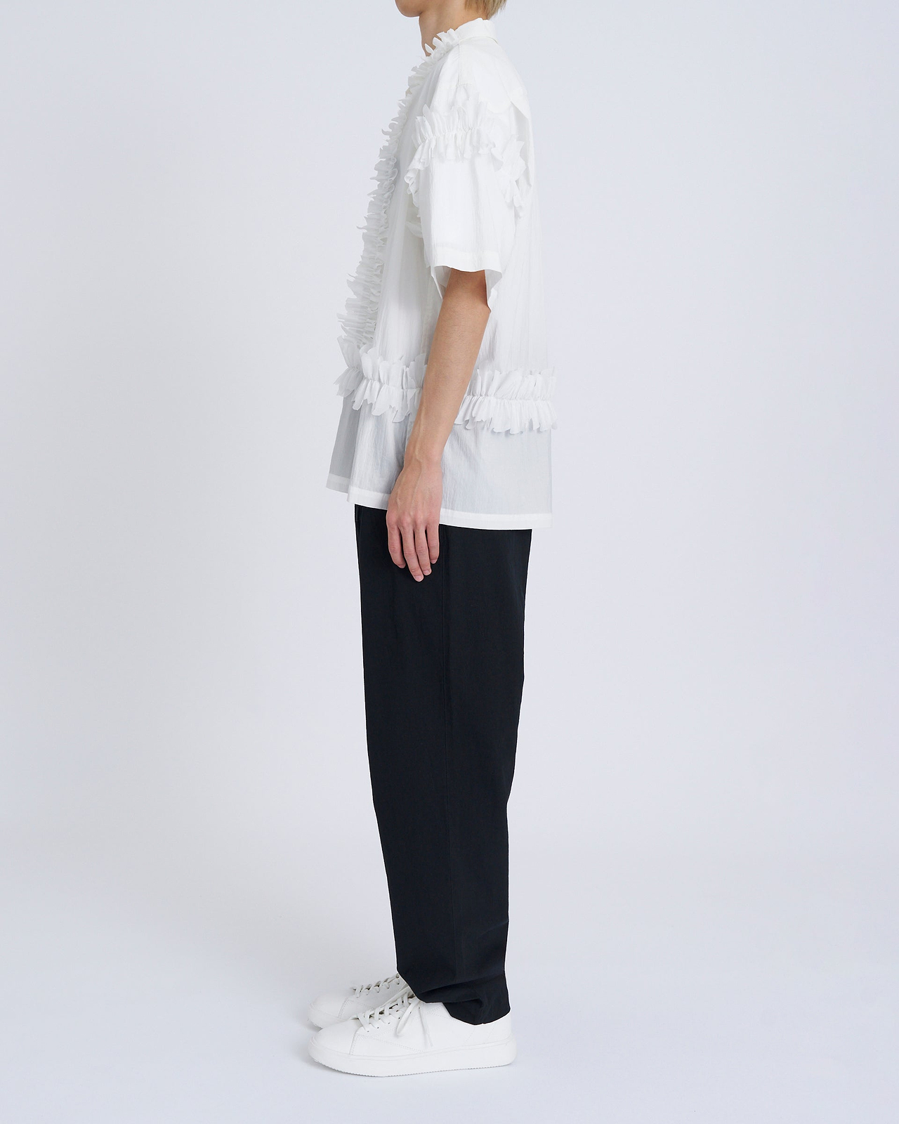 【25SS】フリンジリーフ S/S シャツ