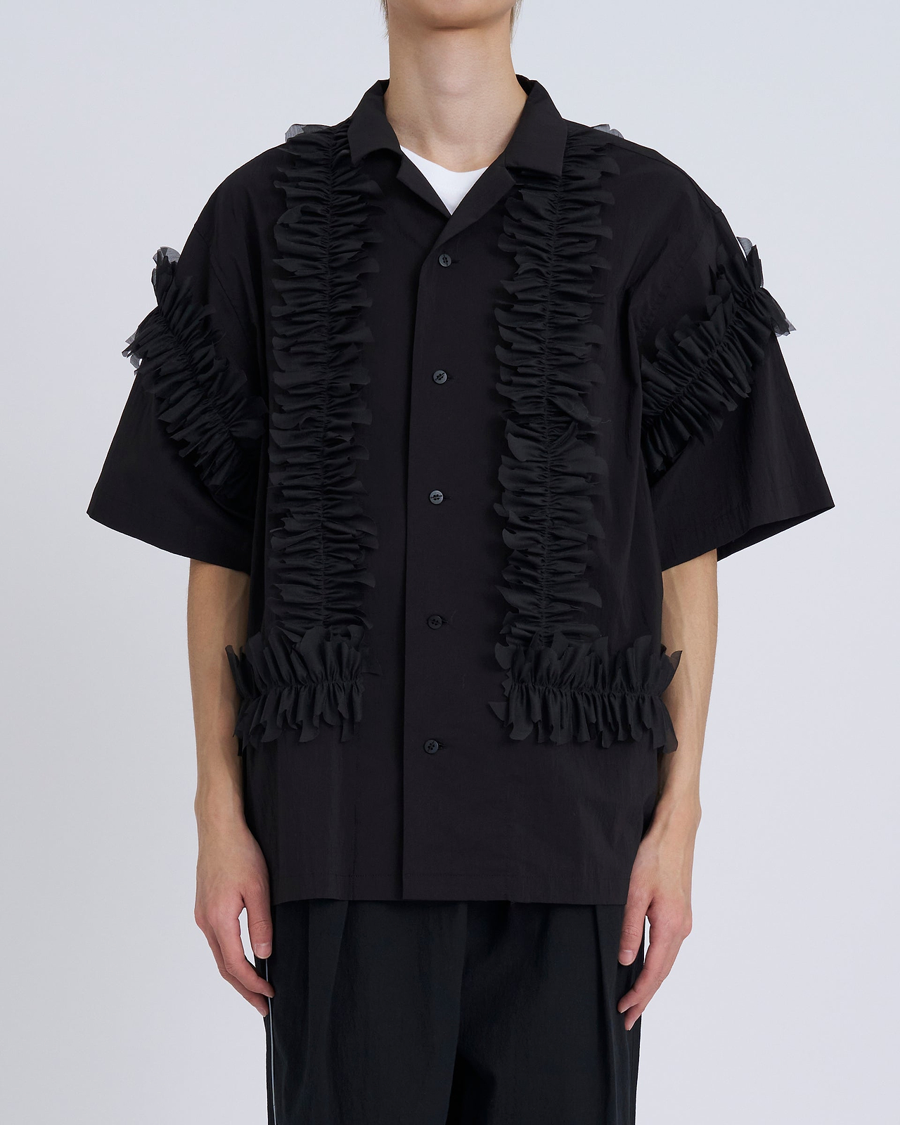 【25SS】フリンジリーフ S/S シャツ