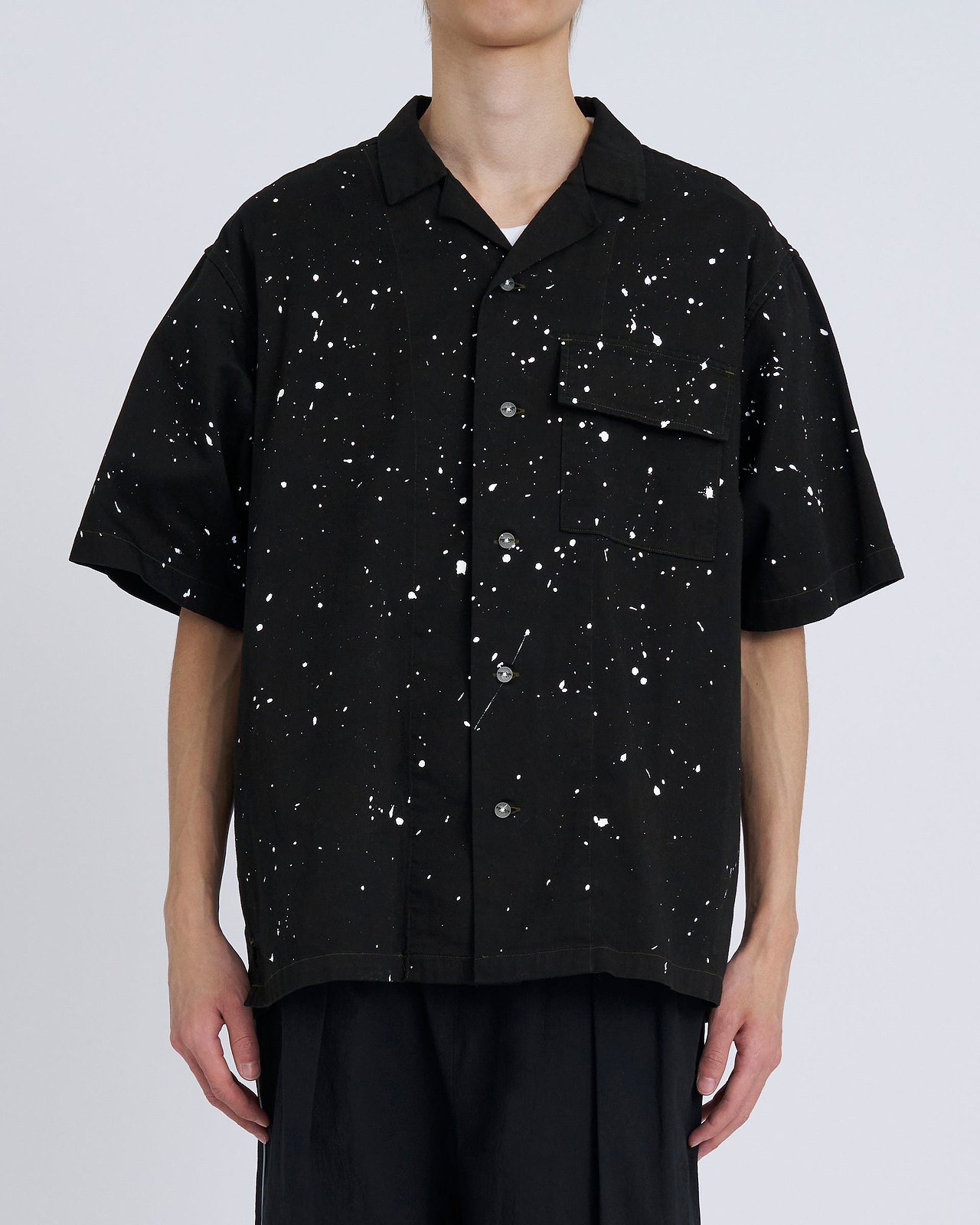 【25SS】スプラッシュ ダークカモ S/S シャツ