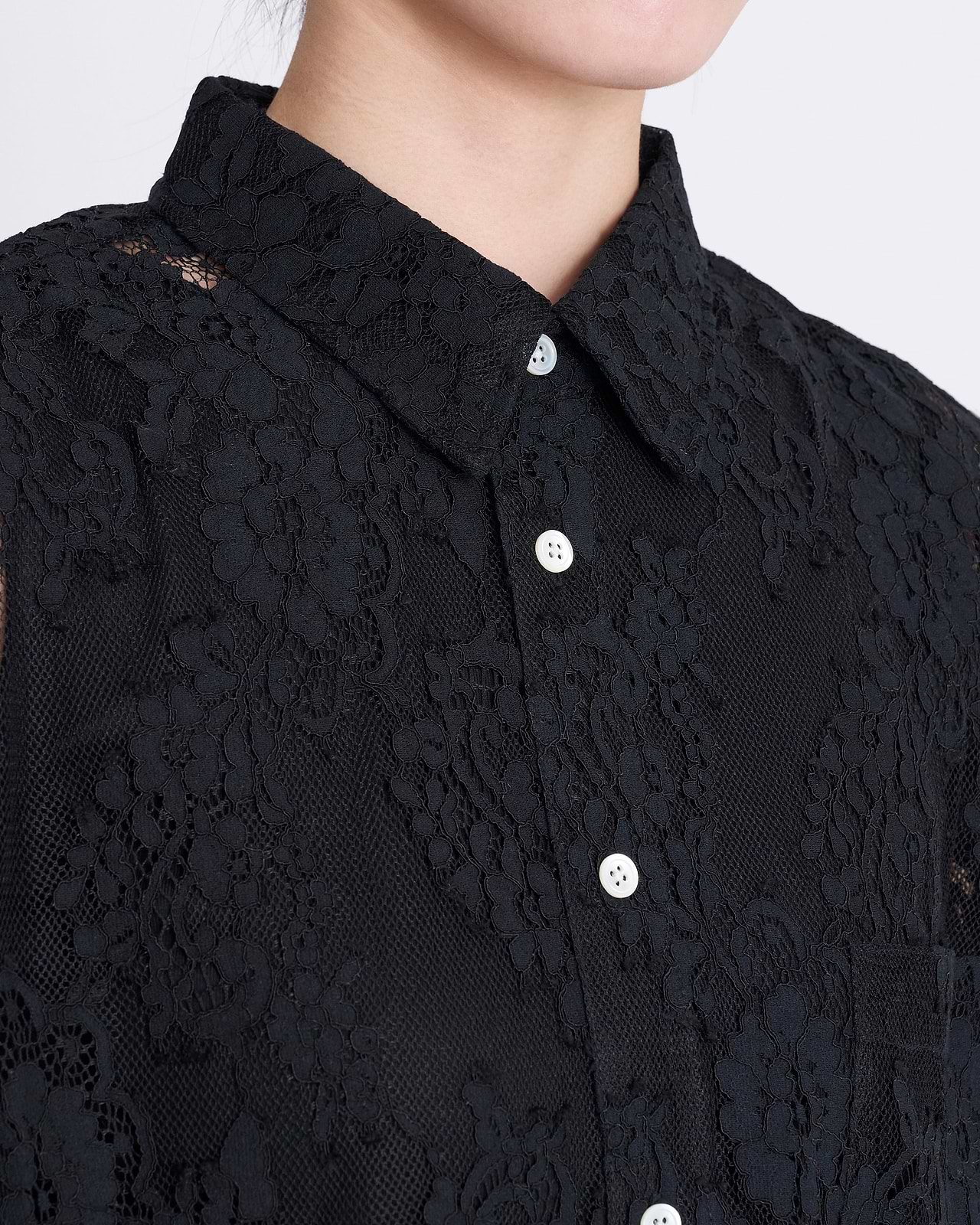 【25SS】レースS/Sシャツ