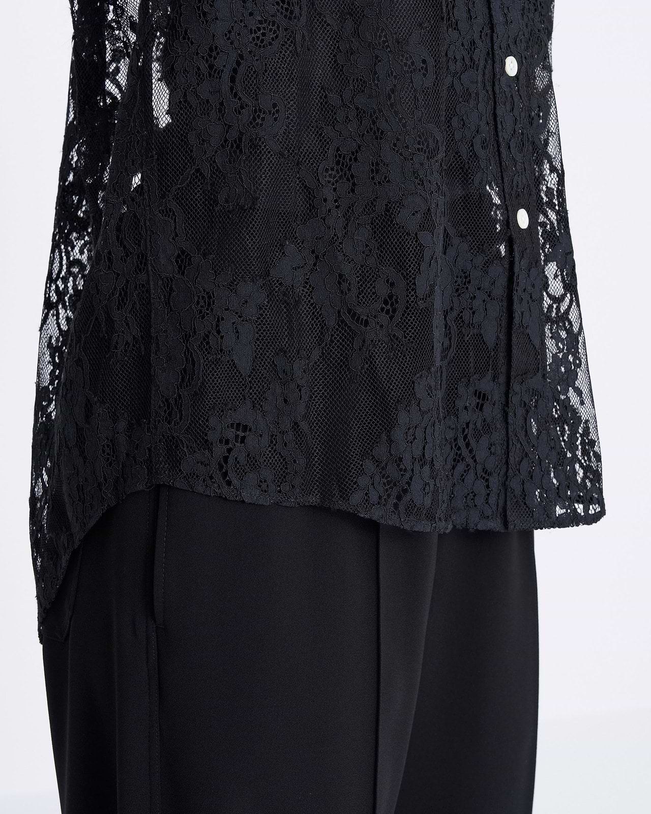 【25SS】レースS/Sシャツ