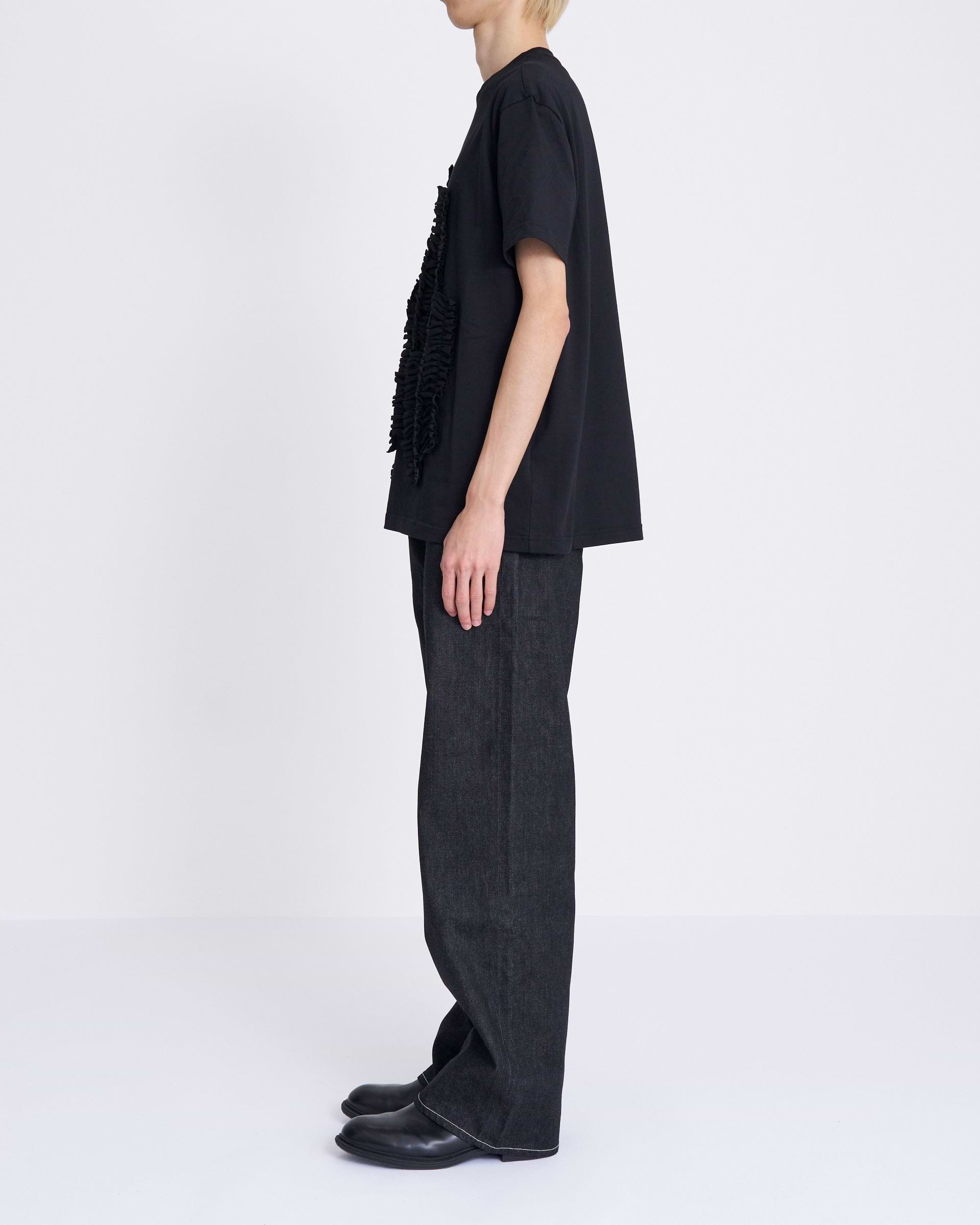 VIVIANO】フリルTシャツ – ファッションスナップストア