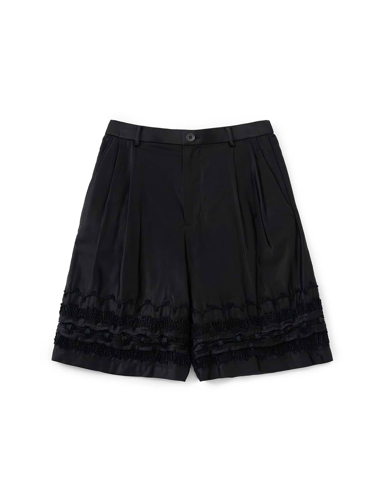 【25SS】サテンエンブロイダリーショーツ
