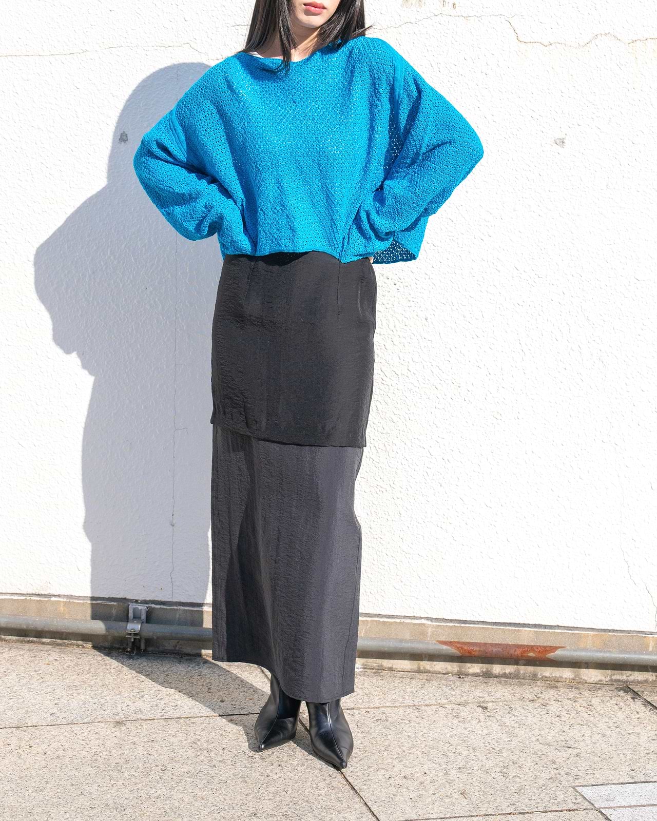 着用サイズ1/身長165cm (スタッフスナップ)