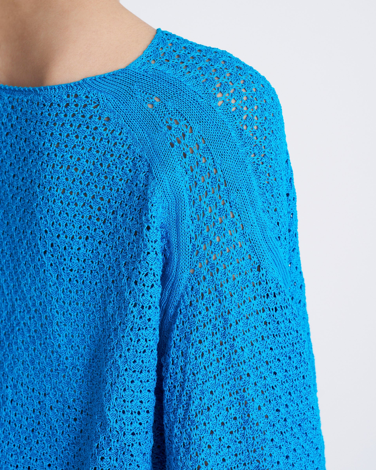 【25SS】ショートレングスレースニット