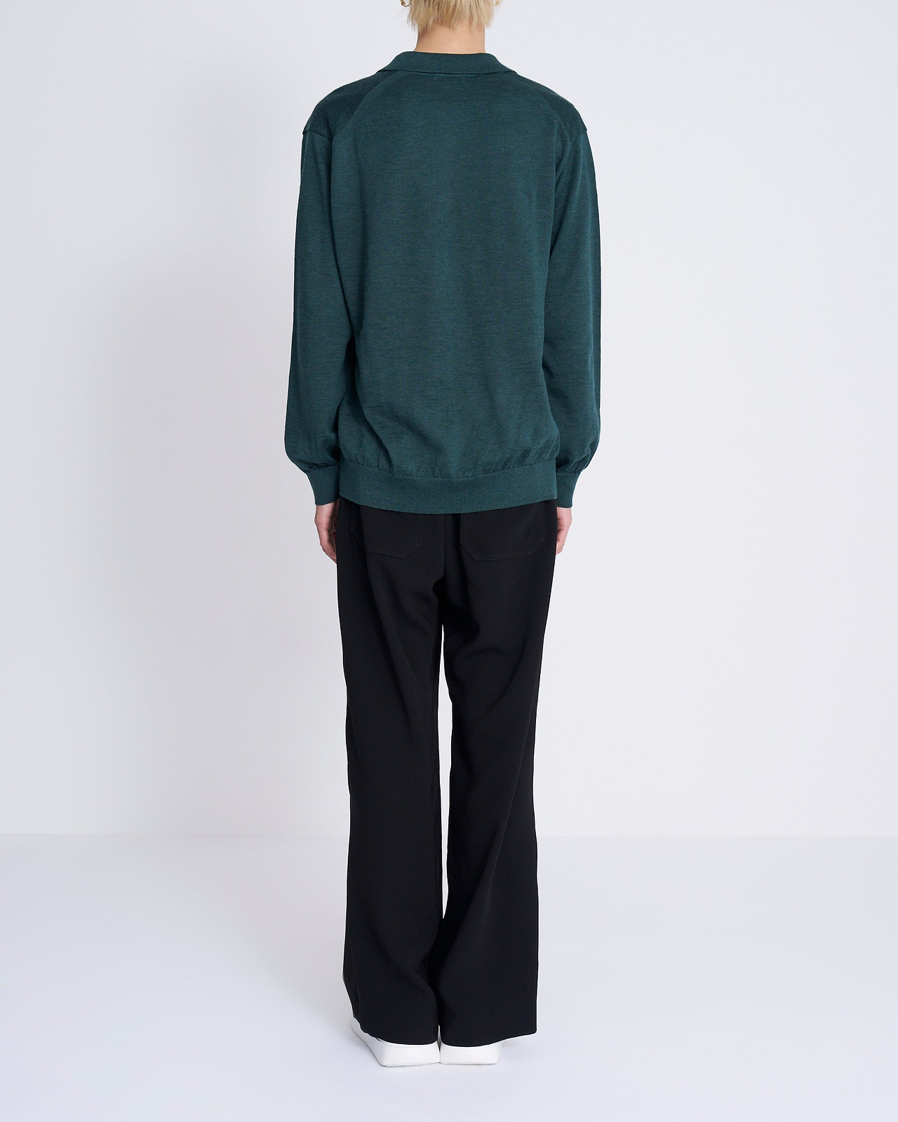 【25SS】ラミーカシミヤスキッパーポロセーター