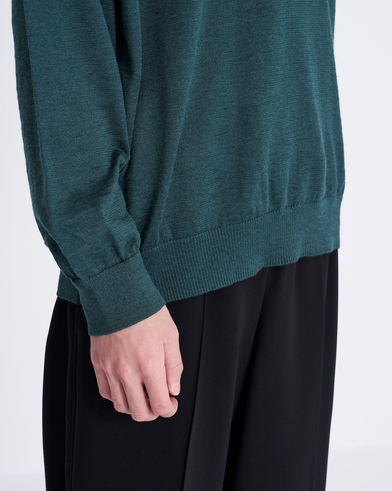 【25SS】ラミーカシミヤスキッパーポロセーター