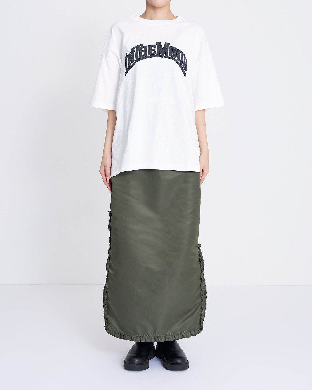 着用サイズM／身長165cm