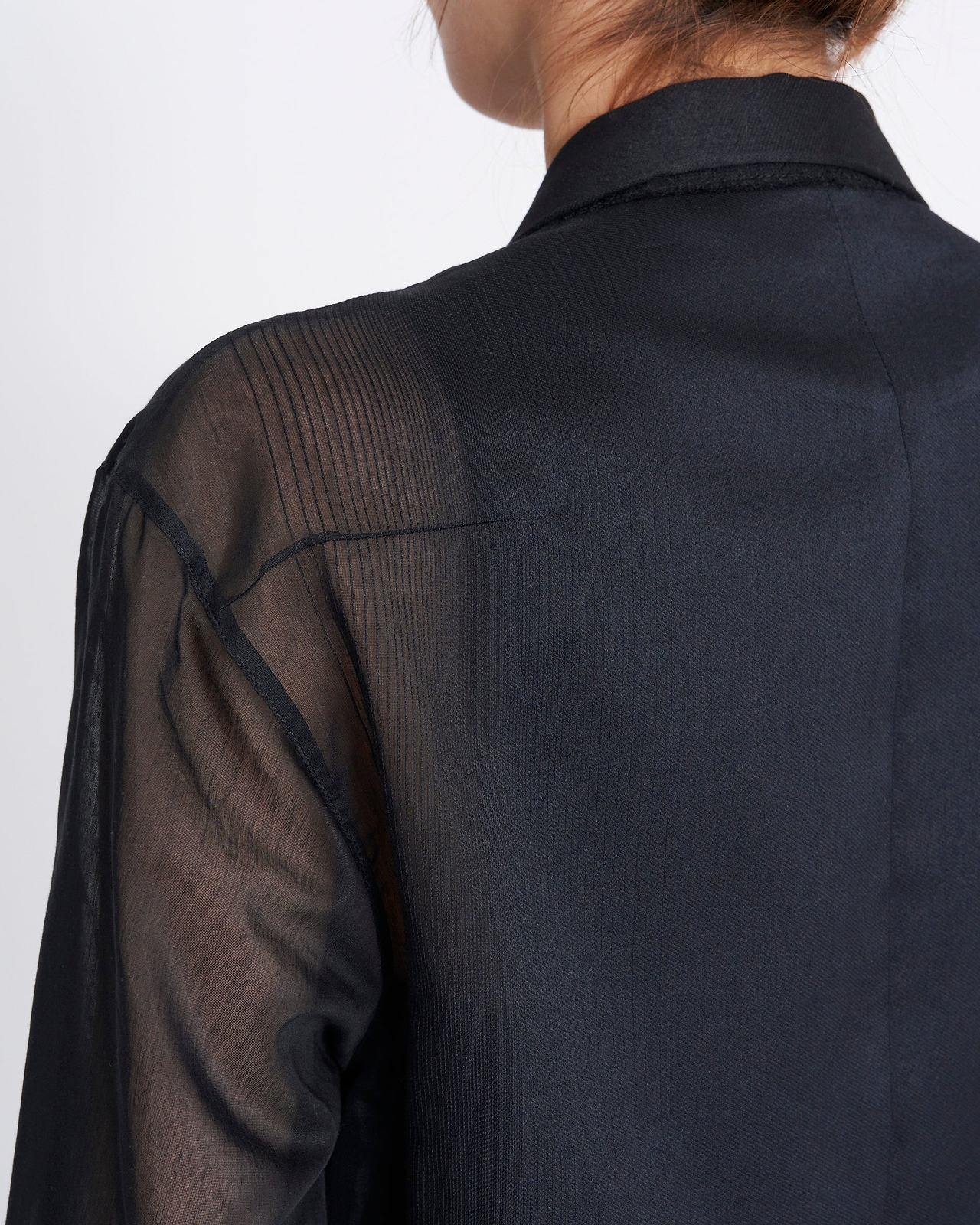 【25SS】トランスペアレントジャケットシャツ