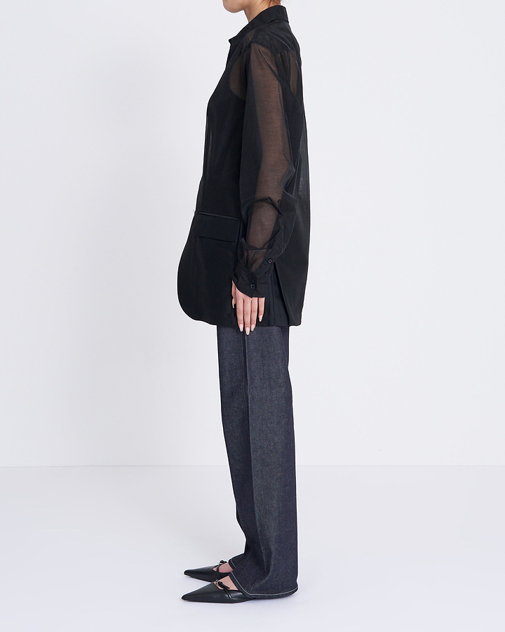 【25SS】トランスペアレントシャツジャケット
