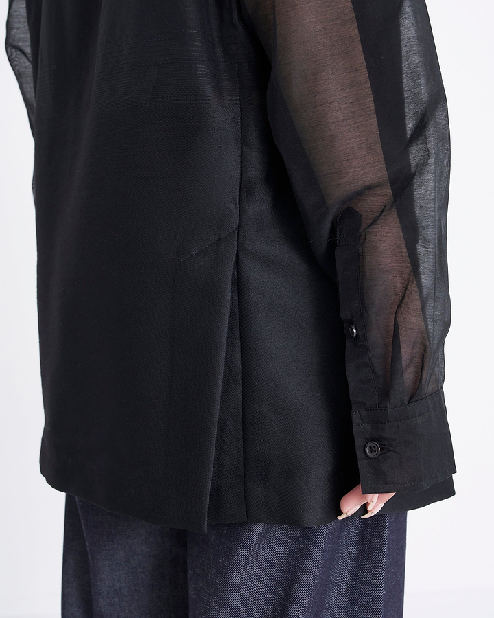 【25SS】トランスペアレントシャツジャケット