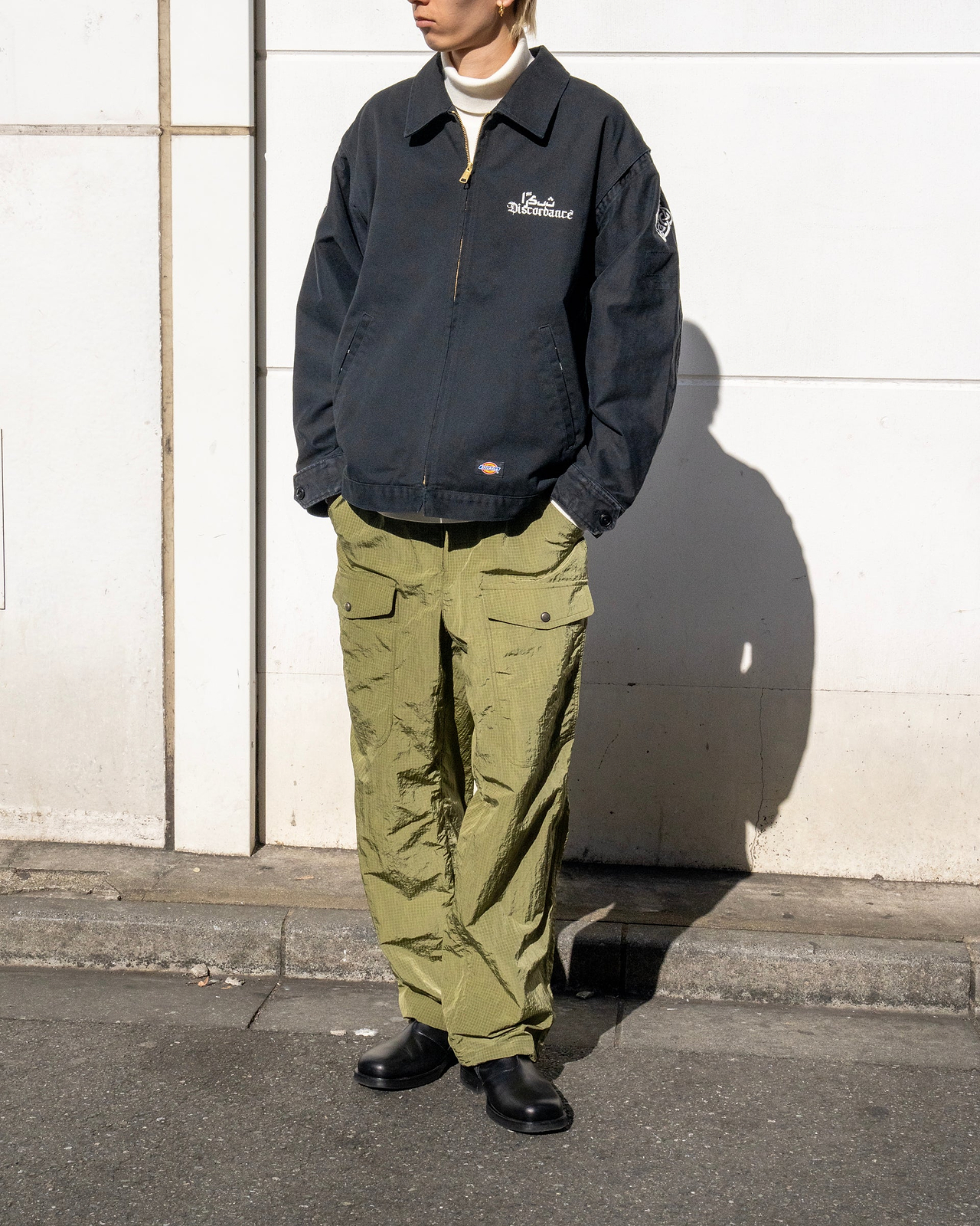 着用サイズ2／身長175cm（スナップスタッフ）