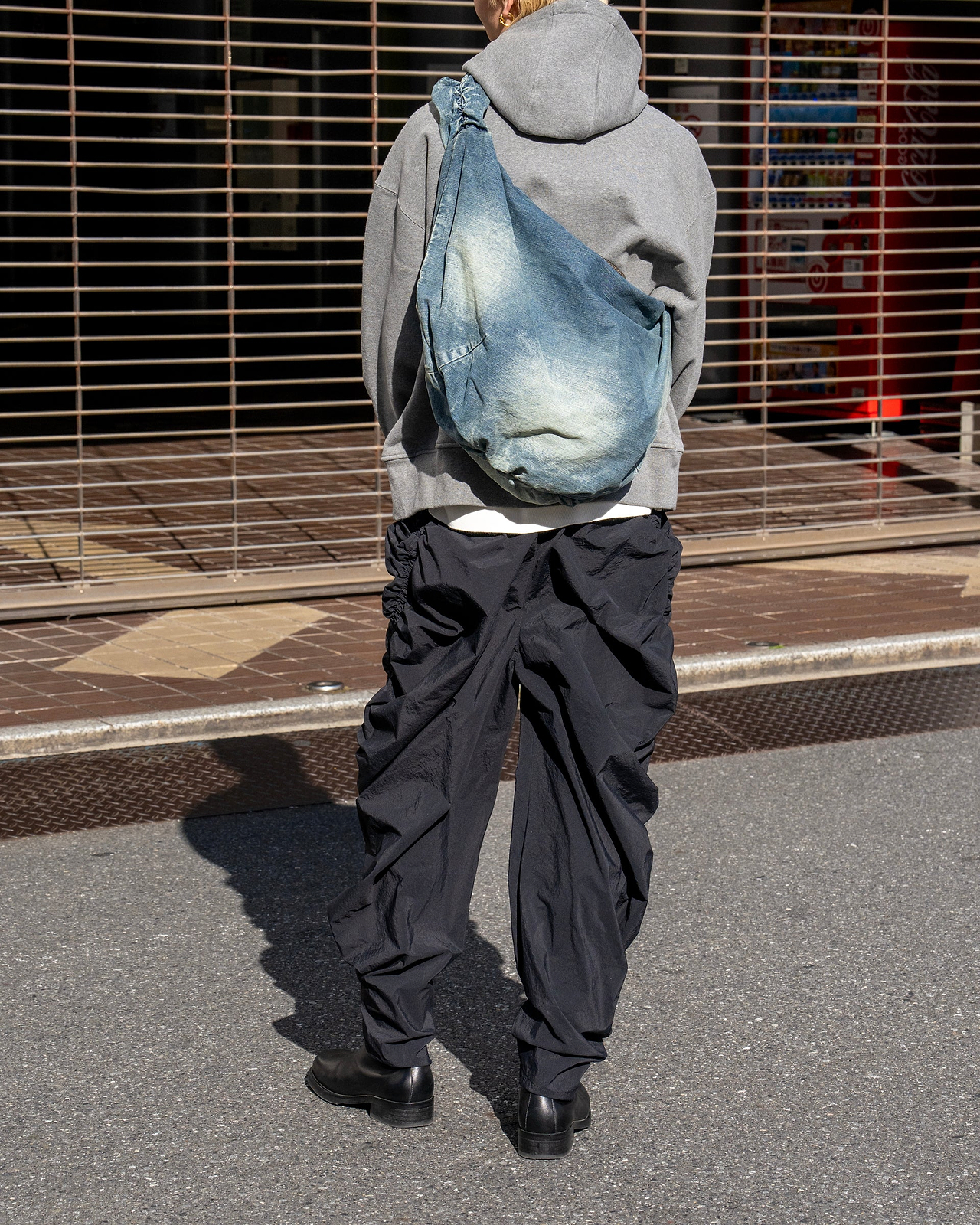 着用サイズFREE／身長175cm（スナップスタッフ）