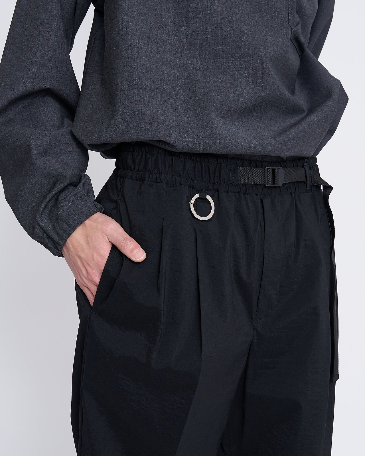 【25SS】クイン/ ワイドテーラードパンツ