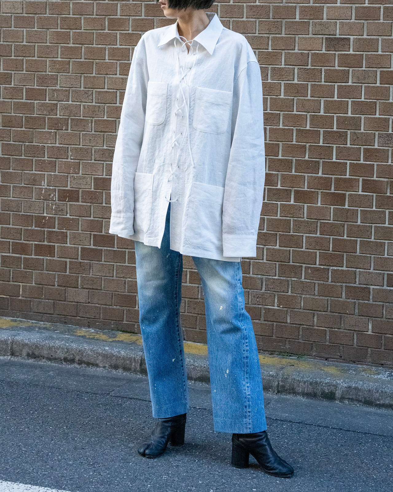 着用サイズ2／身長167cm（スタッフスナップ）