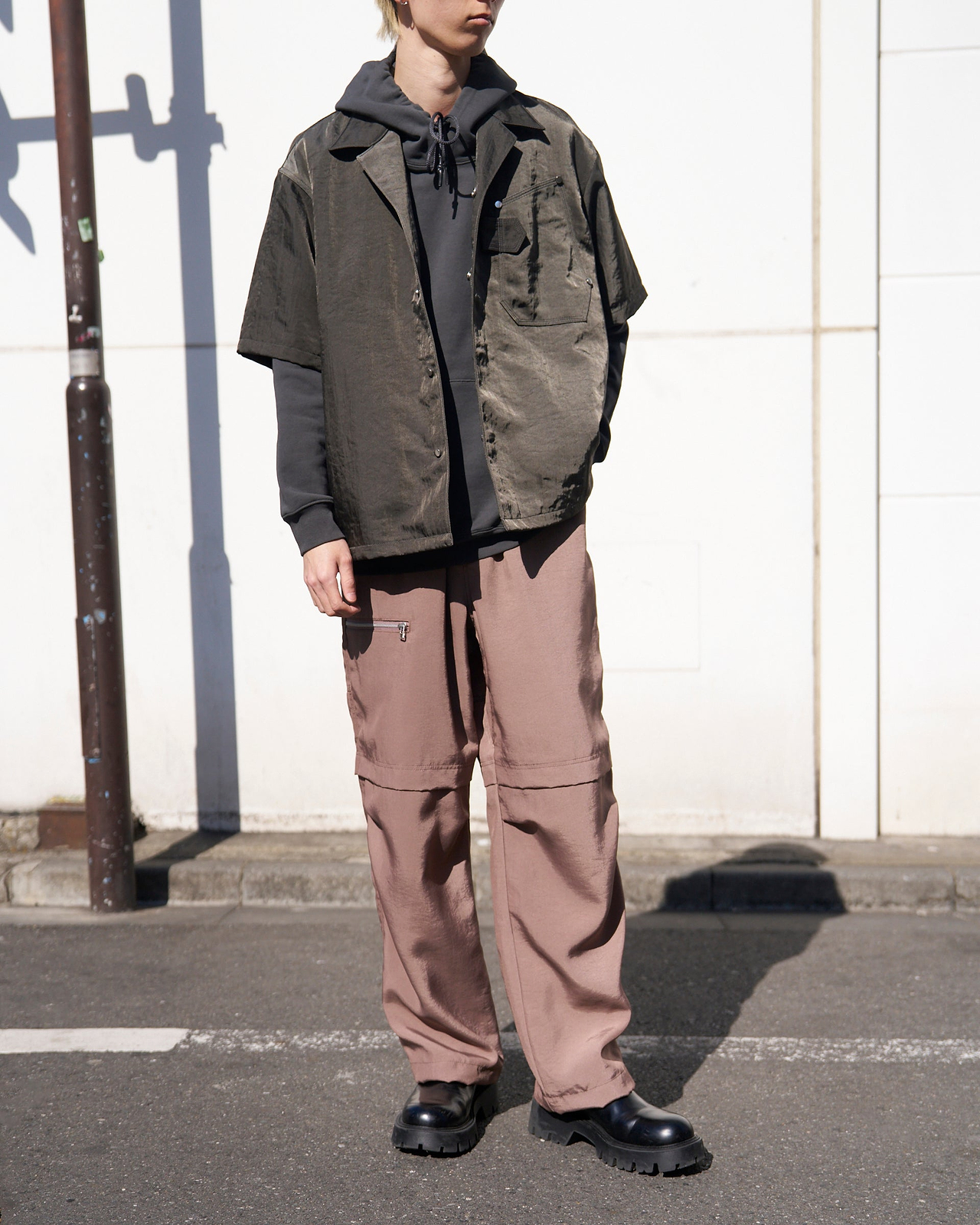着用サイズ2／身長175cm（スタッフスナップ）