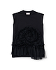 【25SS】チュールノースリーブTシャツ