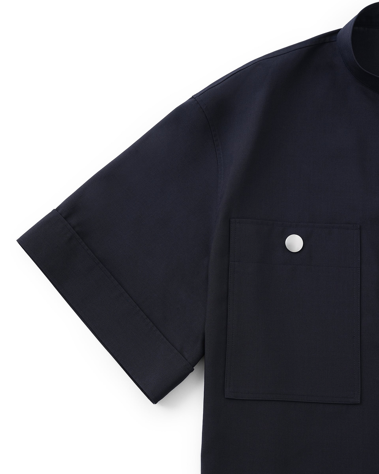 ＜THE RERACS×1LDK×F/STORE＞バンドカラーUSプルオーバーシャツ