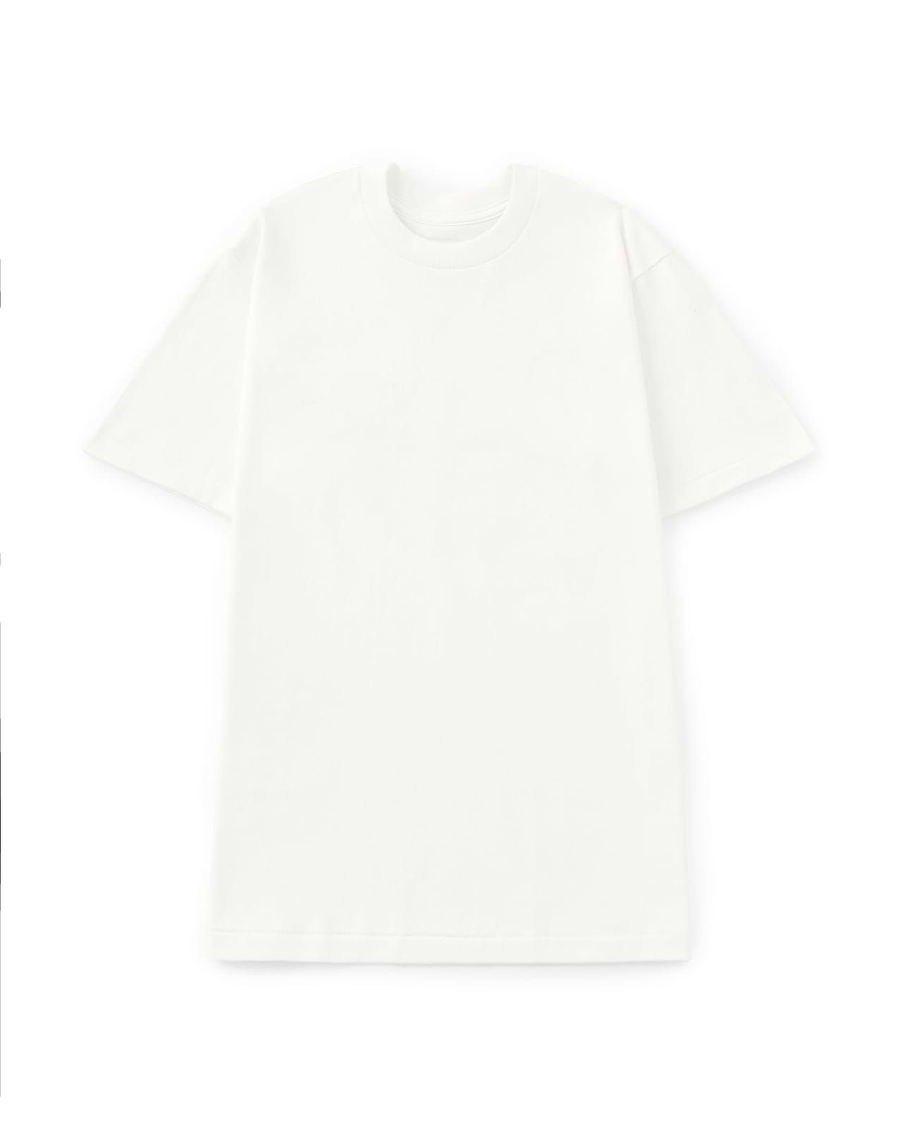 【25SS】1P HANES T-SHIRTS SHIRO / クルーネックTシャツ