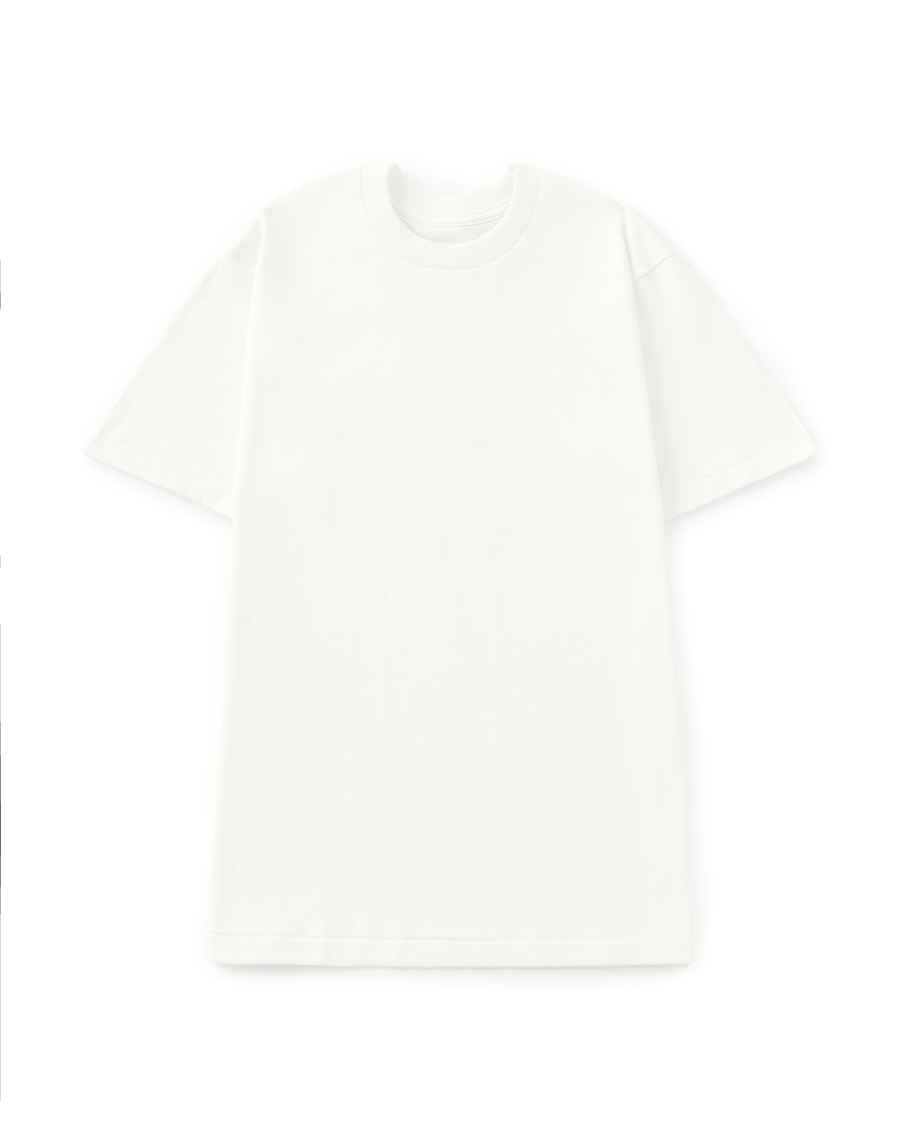 【25SS】1P HANES T-SHIRTS SHIRO ／ クルーネックTシャツ