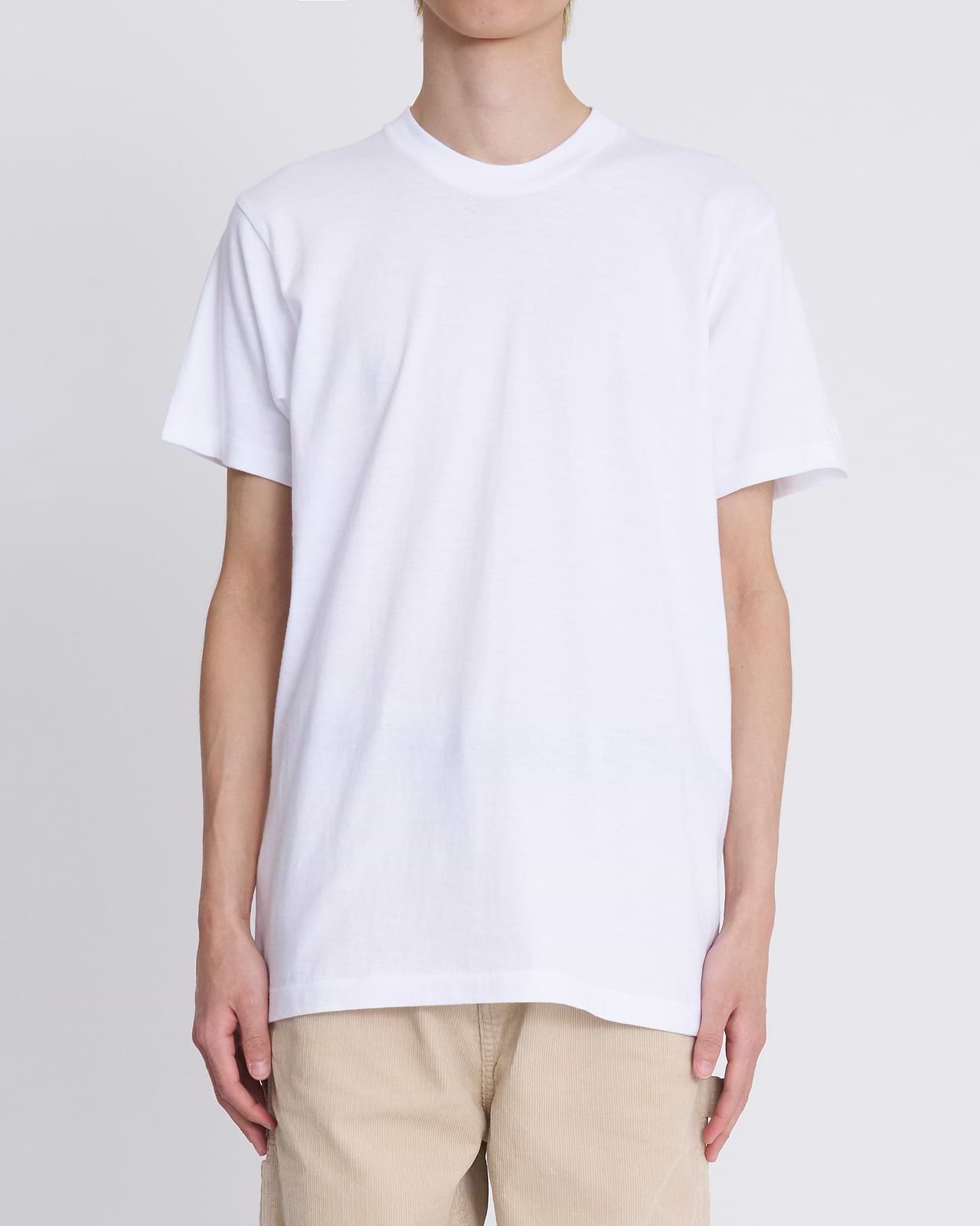 アカラベルクルーネックTシャツ(3枚入)