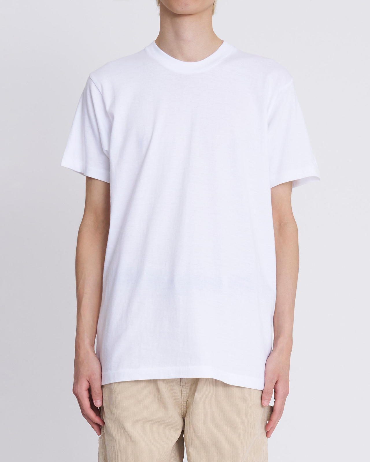 アカラベルクルーネックTシャツ（3枚入）