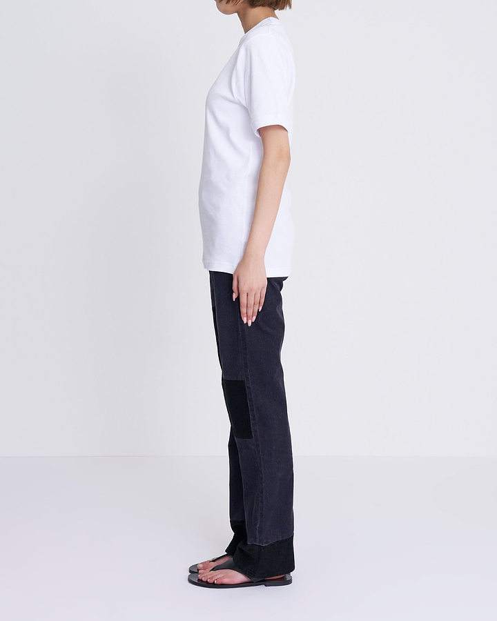 【25SS】コーデュロイパッチストレート