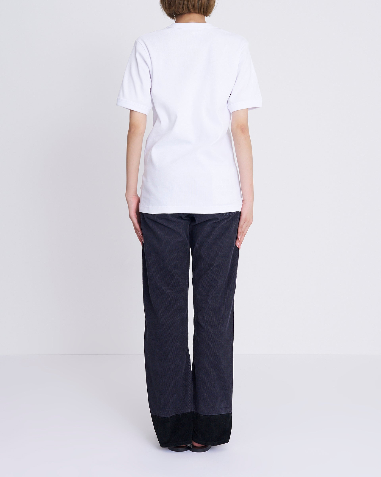 【25SS】BEEFY リブクルーネックTシャツ