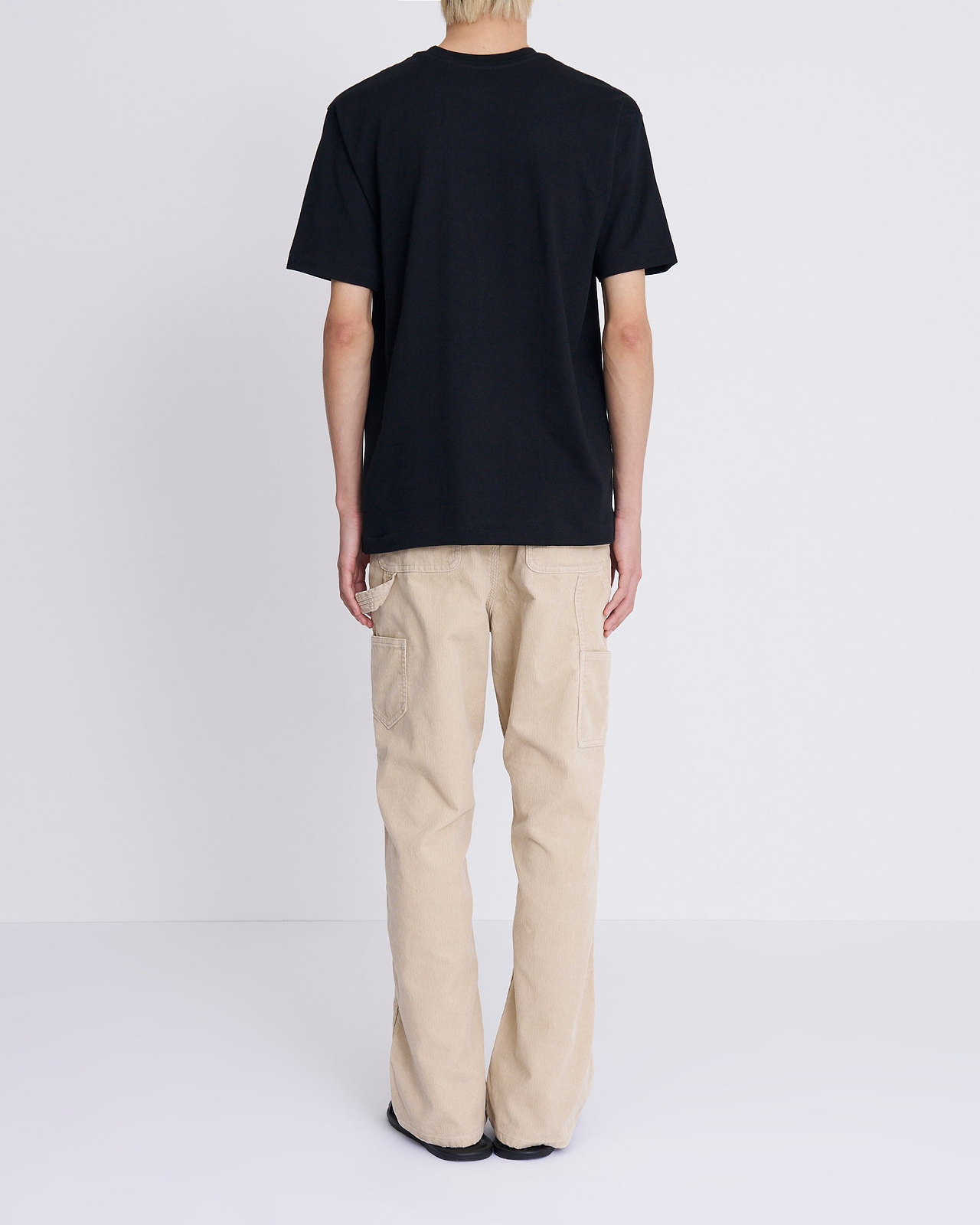 【25SS】1P HANES T-SHIRTS KURO ／ クルーネックTシャツ