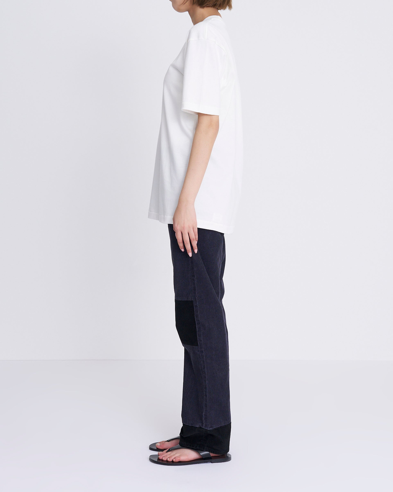【25SS】1P HANES T-SHIRTS SHIRO ／ クルーネックTシャツ