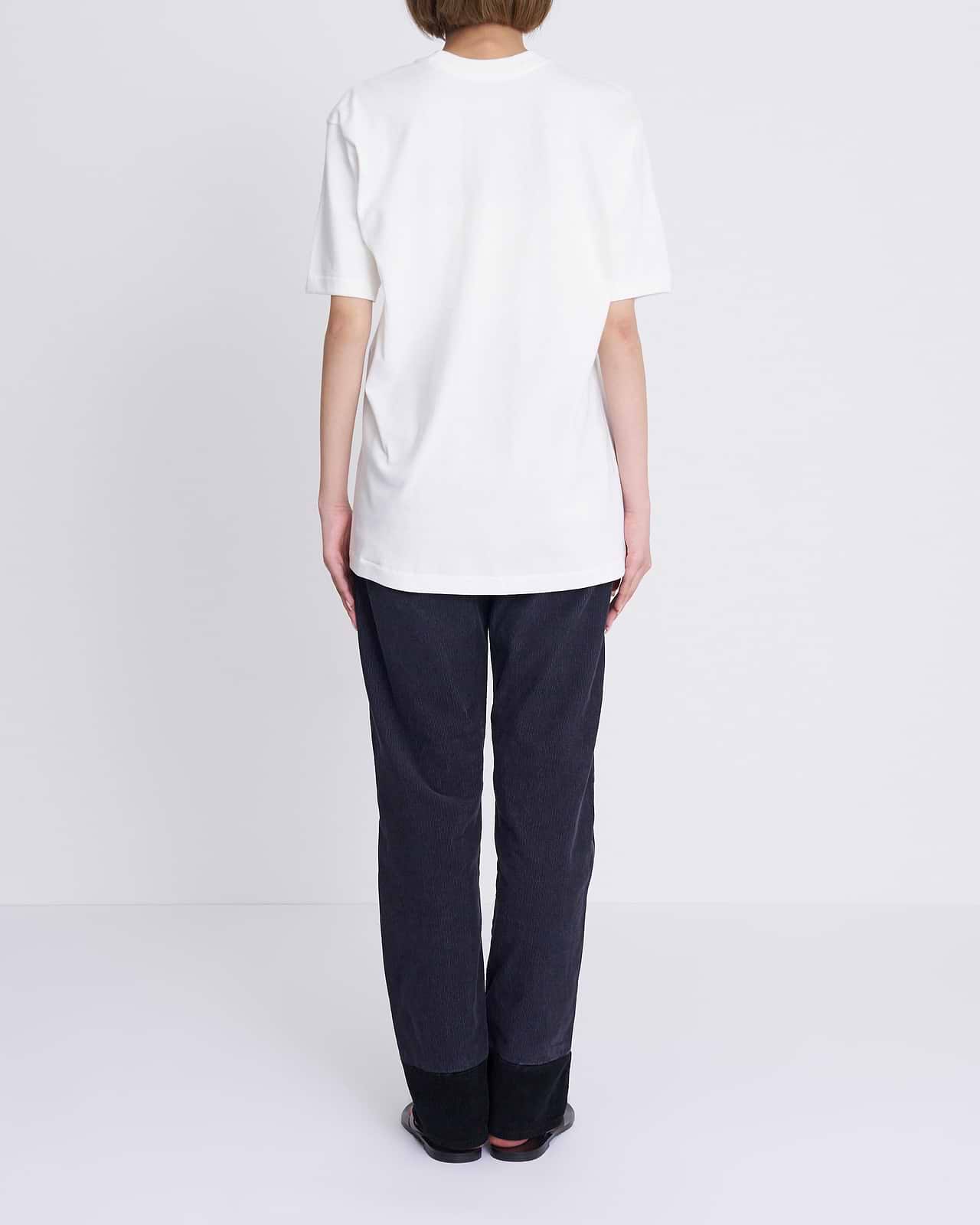 【25SS】1P HANES T-SHIRTS SHIRO / クルーネックTシャツ
