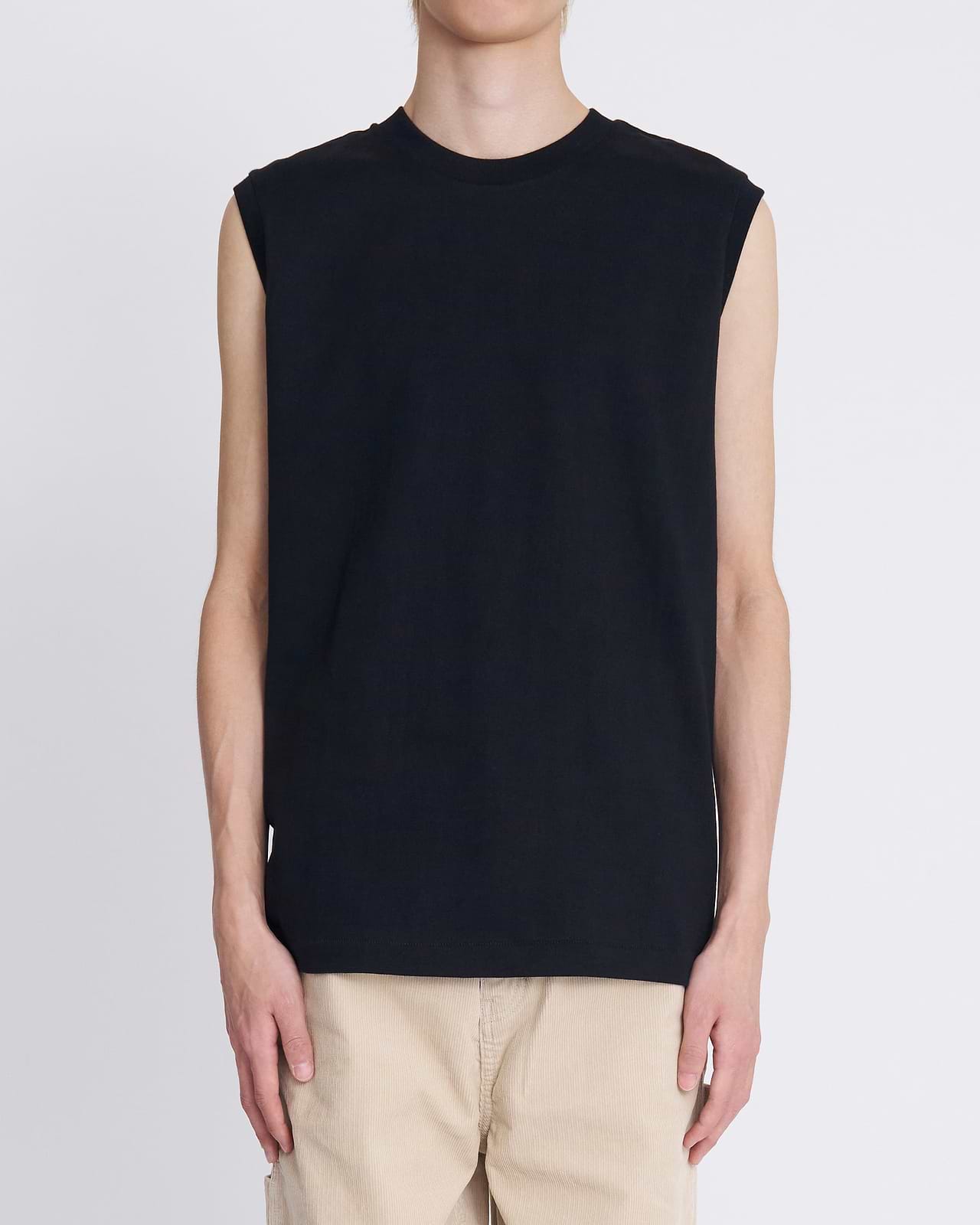 【25SS】1P HANES T-SHIRTS KURO / スリーブレスTシャツ