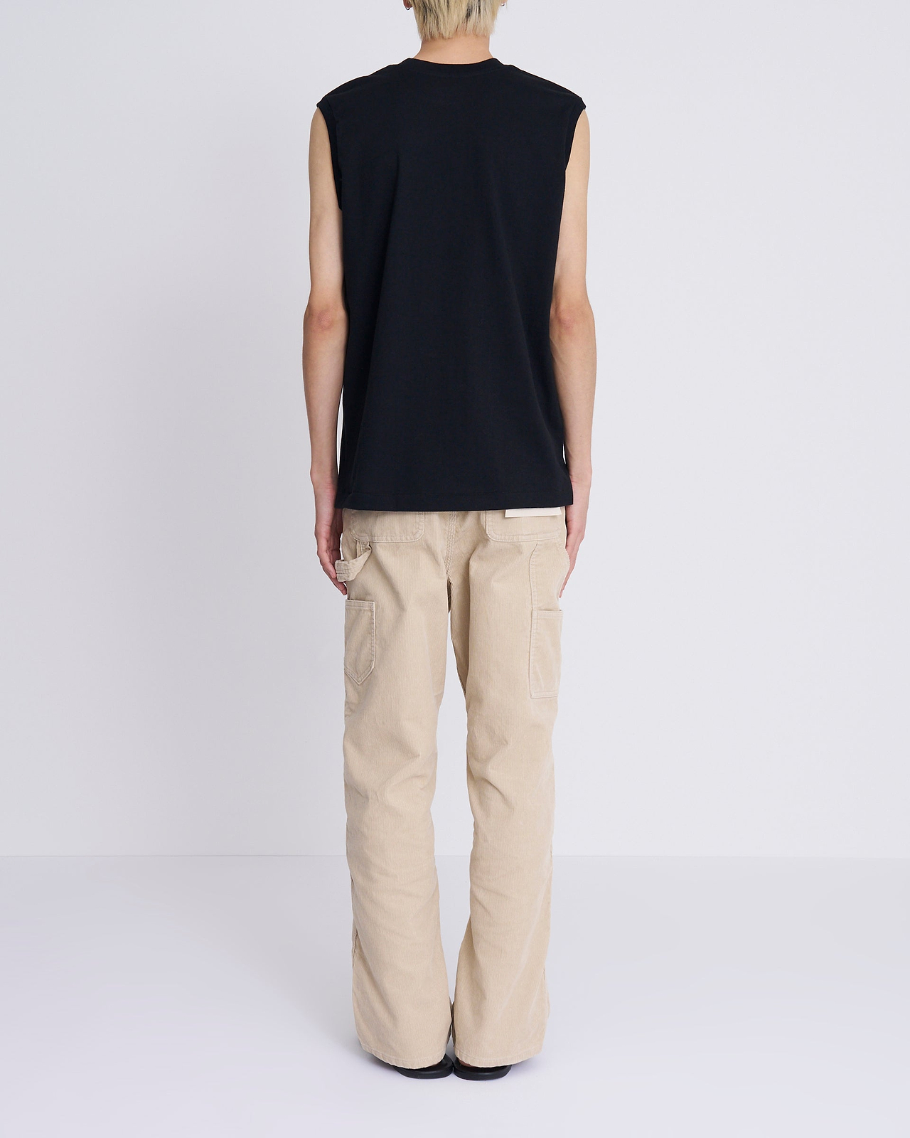 【25SS】1P HANES T-SHIRTS KURO ／ スリーブレスTシャツ