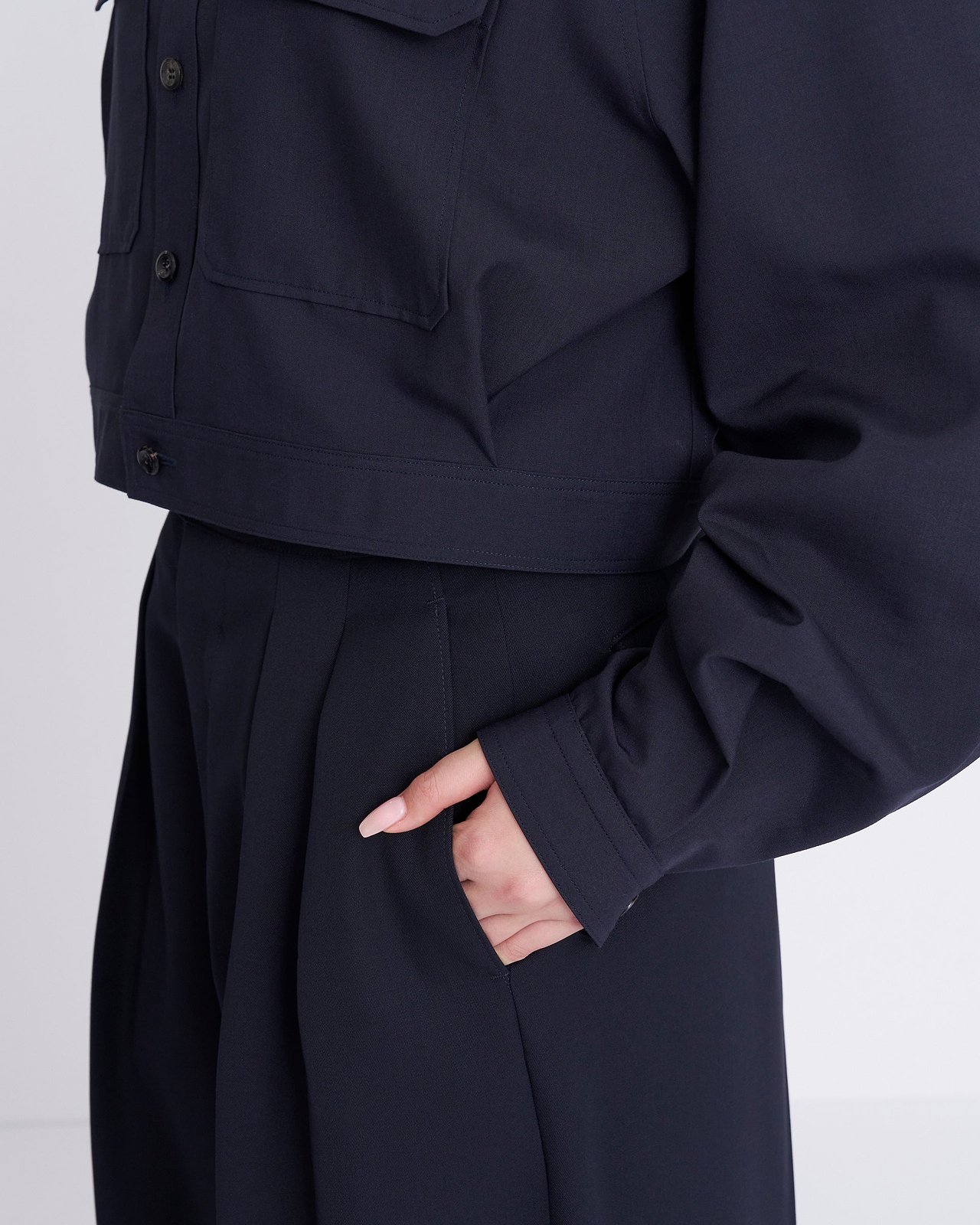 ＜THE RERACS×1LDK×F/STORE＞CPOショートブラウス