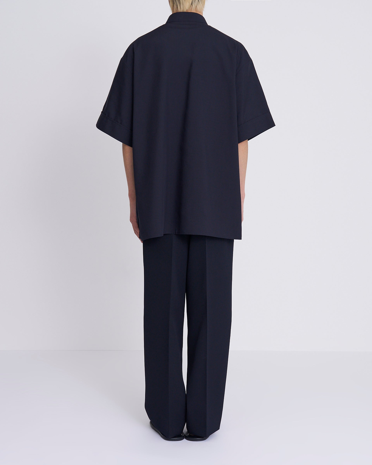 ＜THE RERACS×1LDK×F/STORE＞バンドカラーUSプルオーバーシャツ