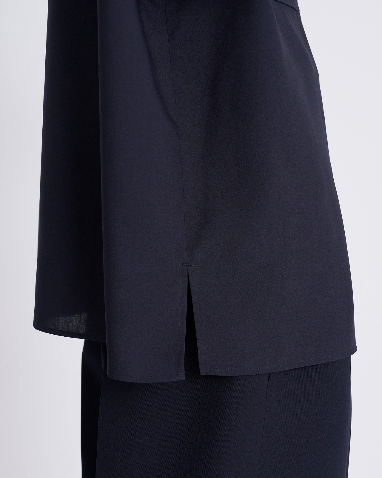 ＜THE RERACS×1LDK×F/STORE＞バンドカラーUSプルオーバーシャツ