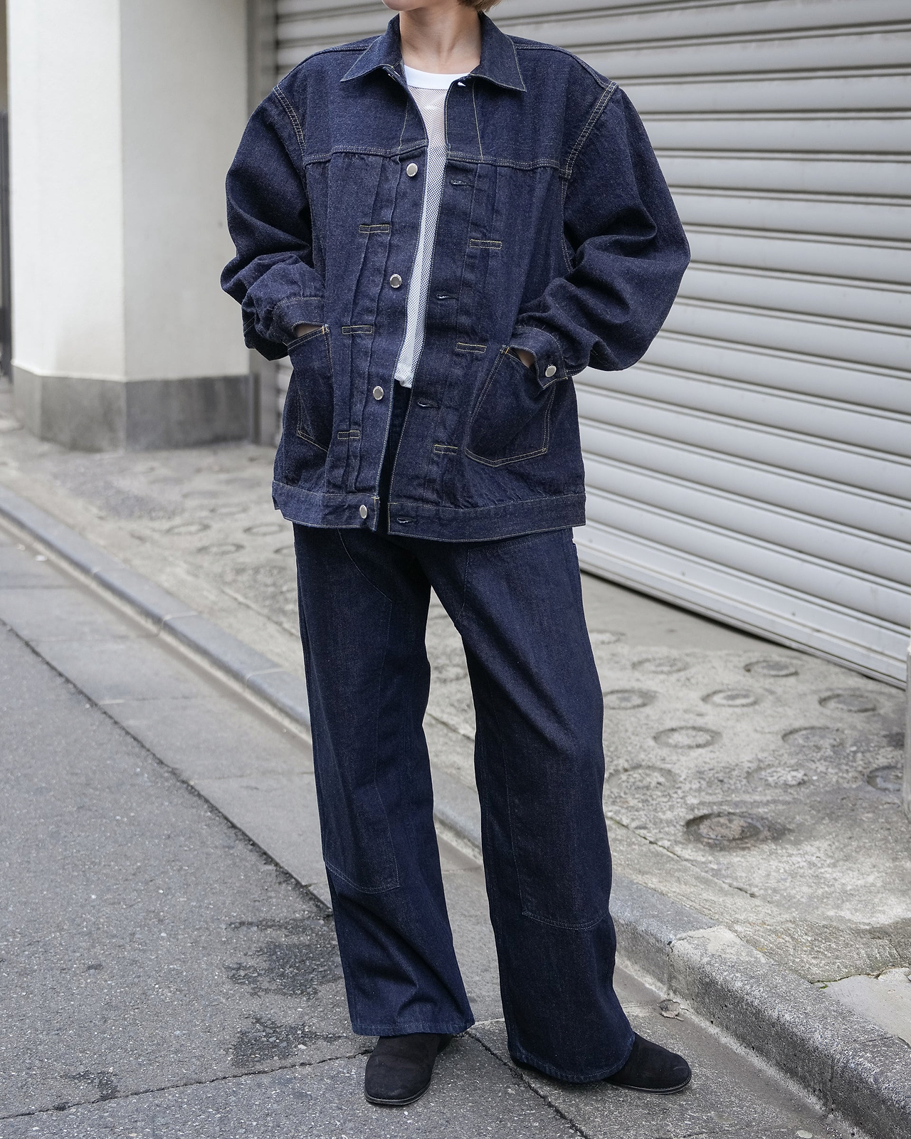 着用サイズS／身長167cm（スタッフスナップ）