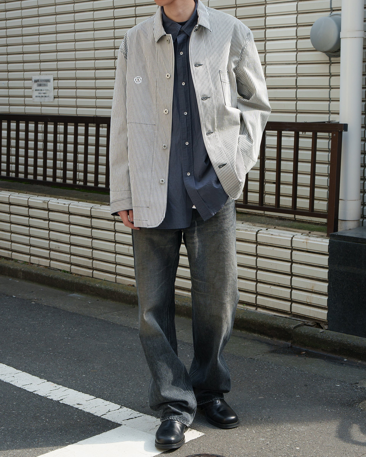 着用サイズM／身長175cm（スタッフスナップ）