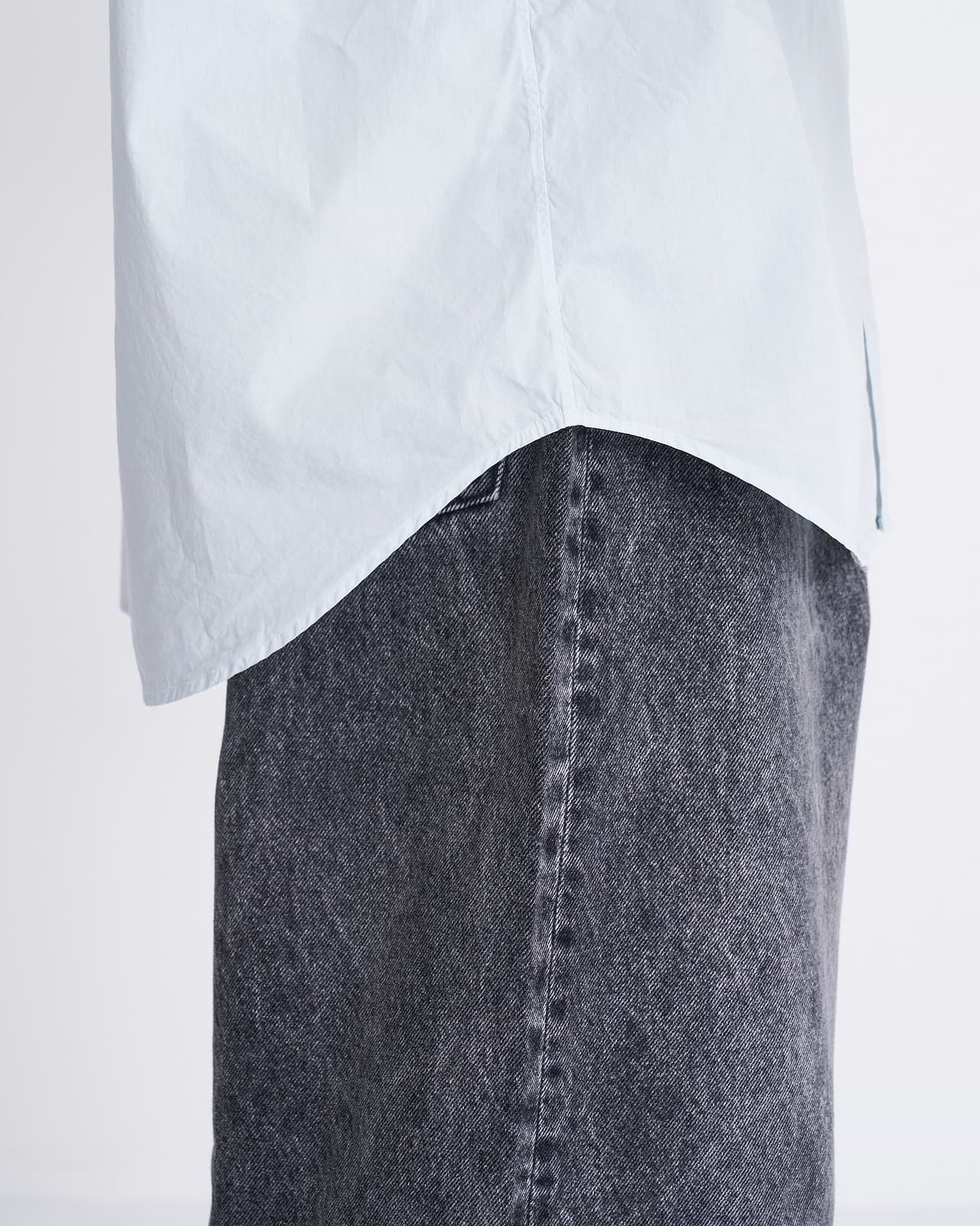 【25SS】コットンローンオーバーサイズシャツ