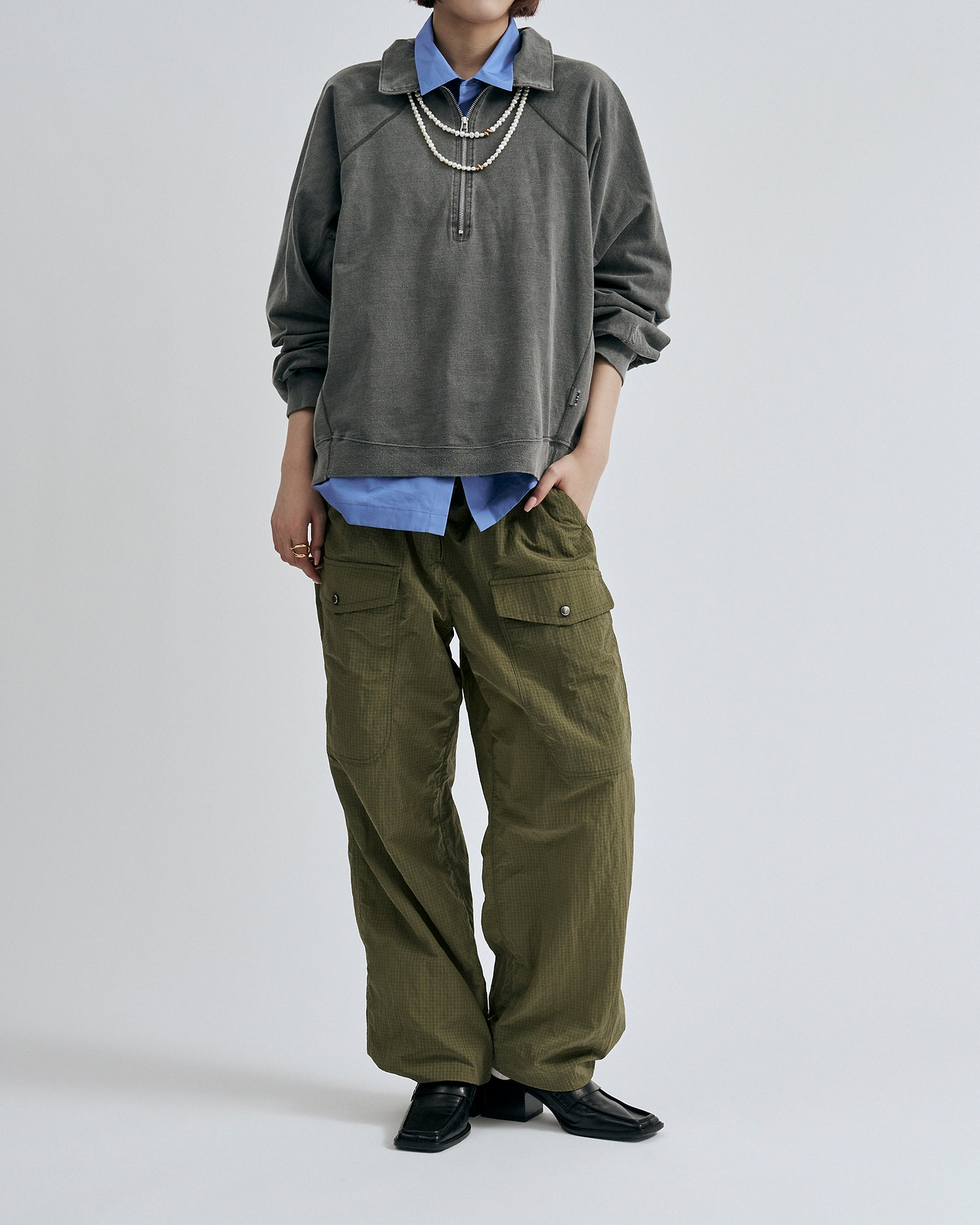 着用サイズ2／身長167cm（スタッフスナップ）