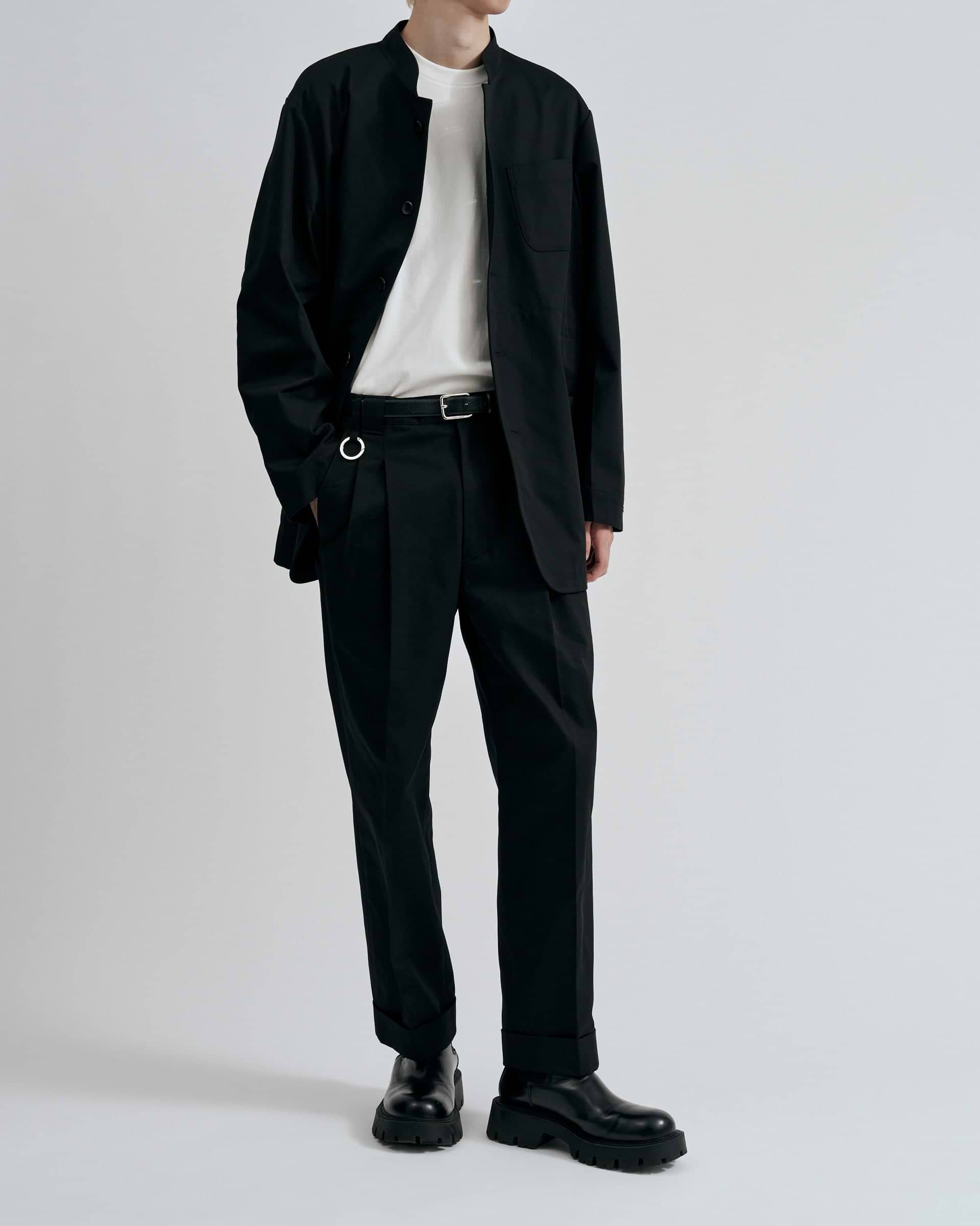 TARO HORIUCHI / th products】クイン/ ワイドテーラードパンツ TARO HORIUCHI / th products】クイン/ ワイドテーラードパンツ