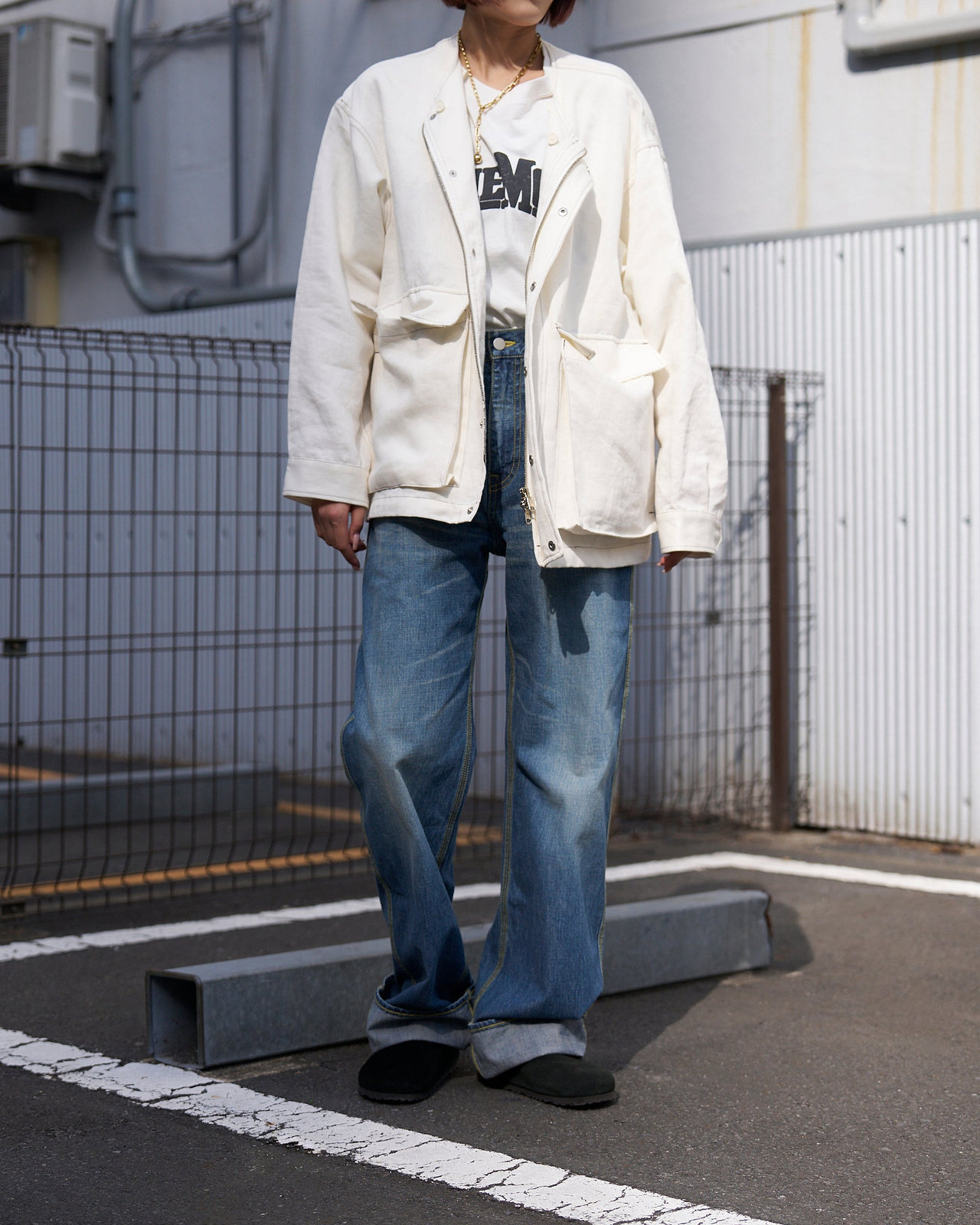 着用サイズ2／身長167cm（スタッフスナップ）
