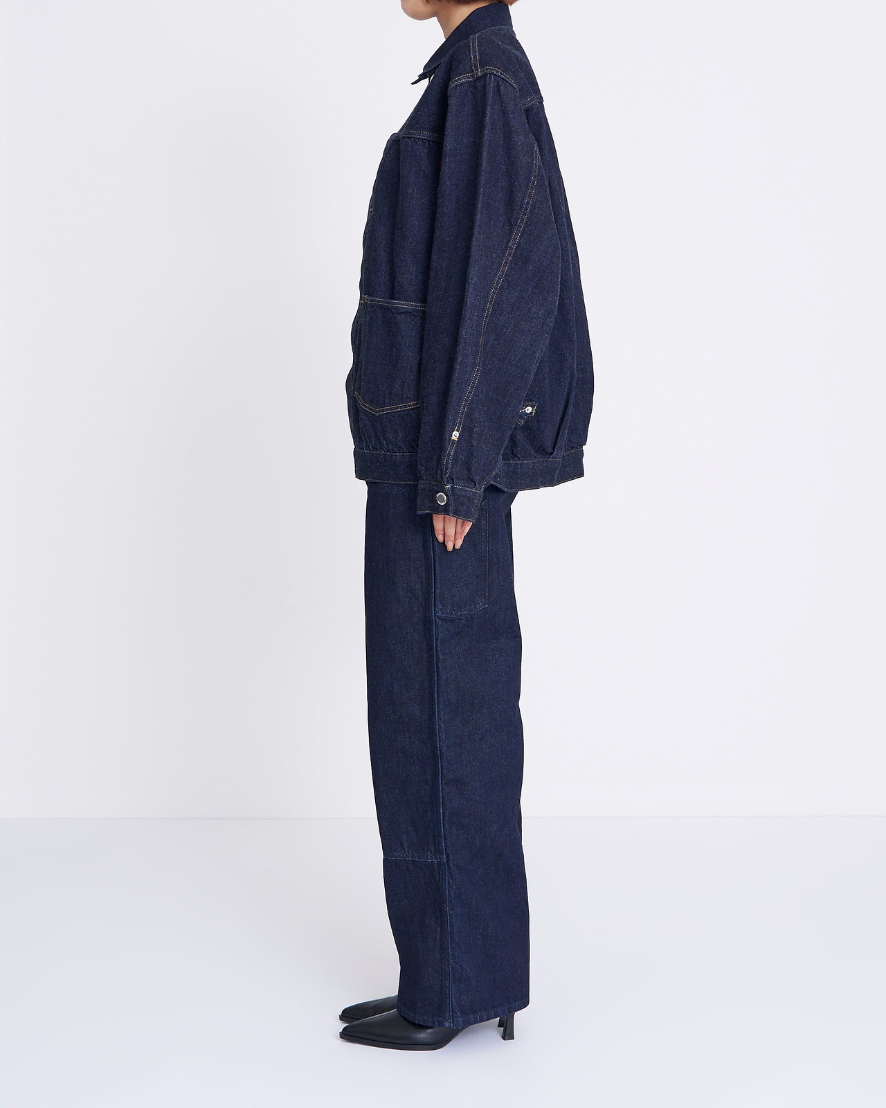 【25SS】15oz セルビッチデニム トラッカージャケット ワンウォッシュ