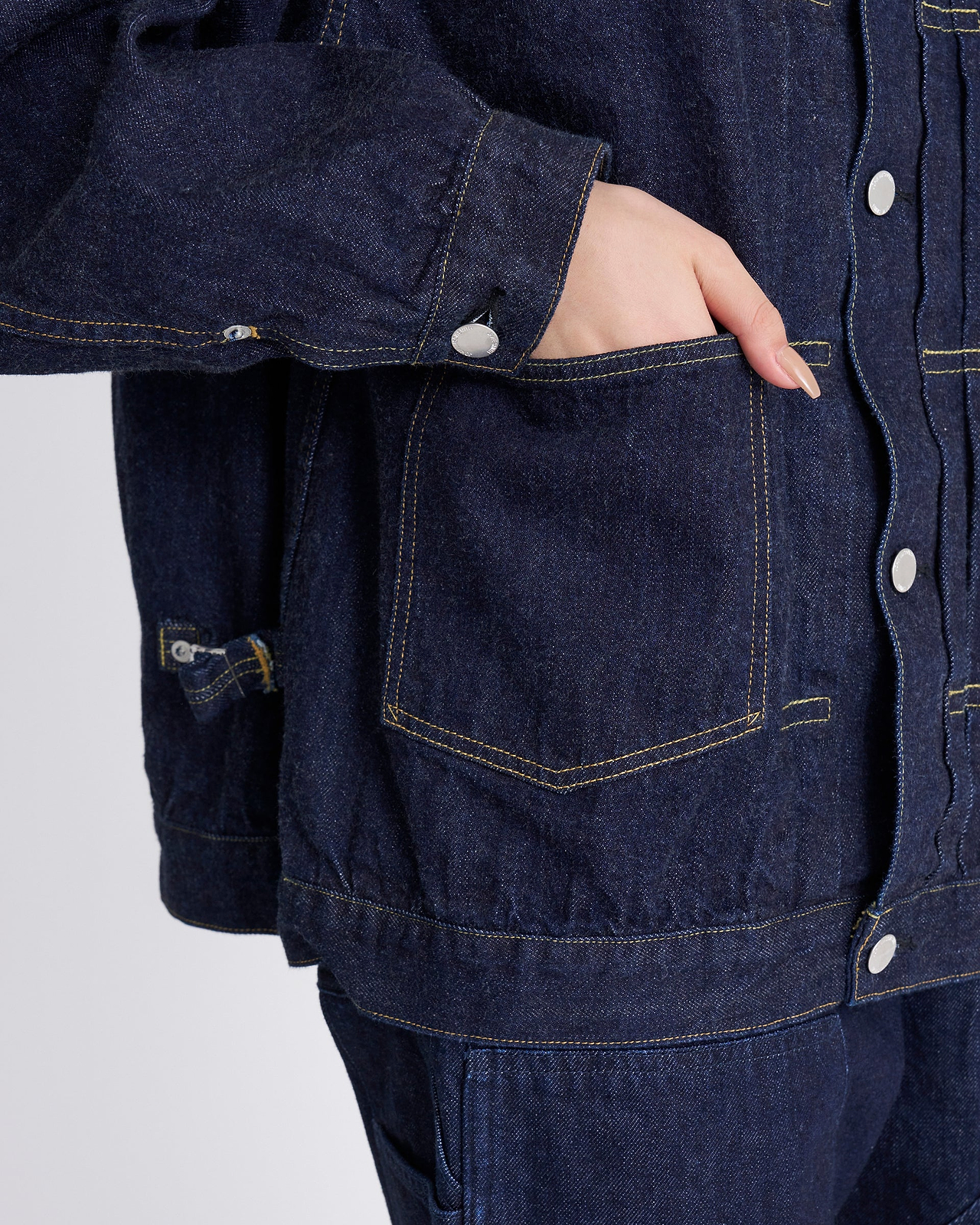 【25SS】15oz セルビッチデニム トラッカージャケット ワンウォッシュ